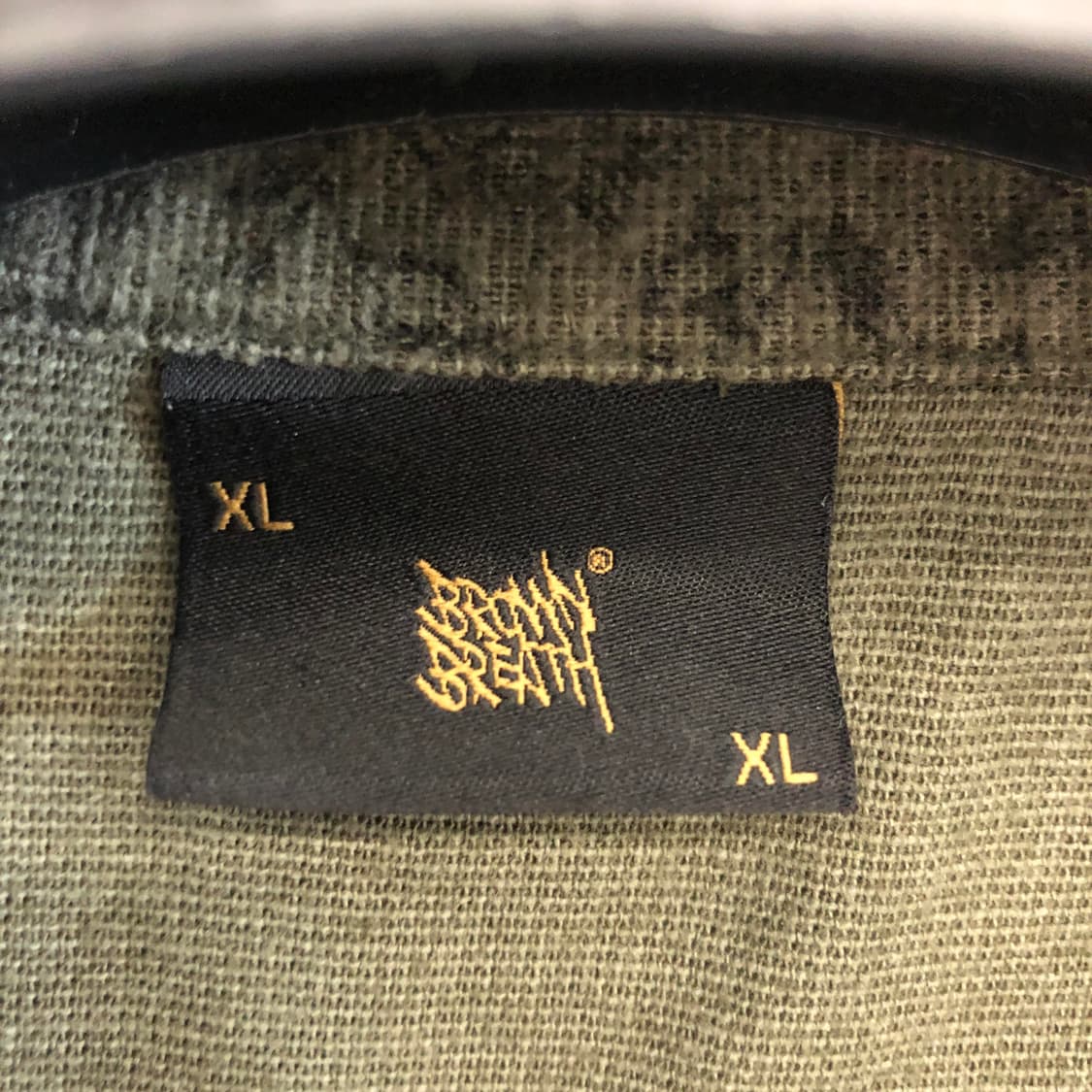 브라운브레스 오픈카라 패턴 반팔셔츠 XL 상품이미지5