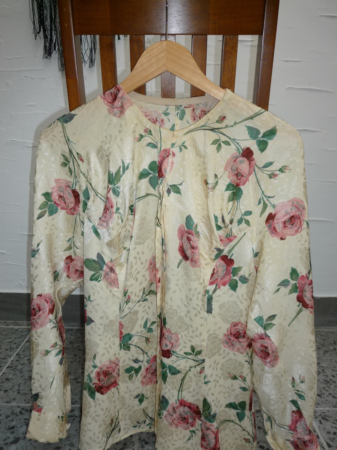 floral yellow blouse 상품이미지1