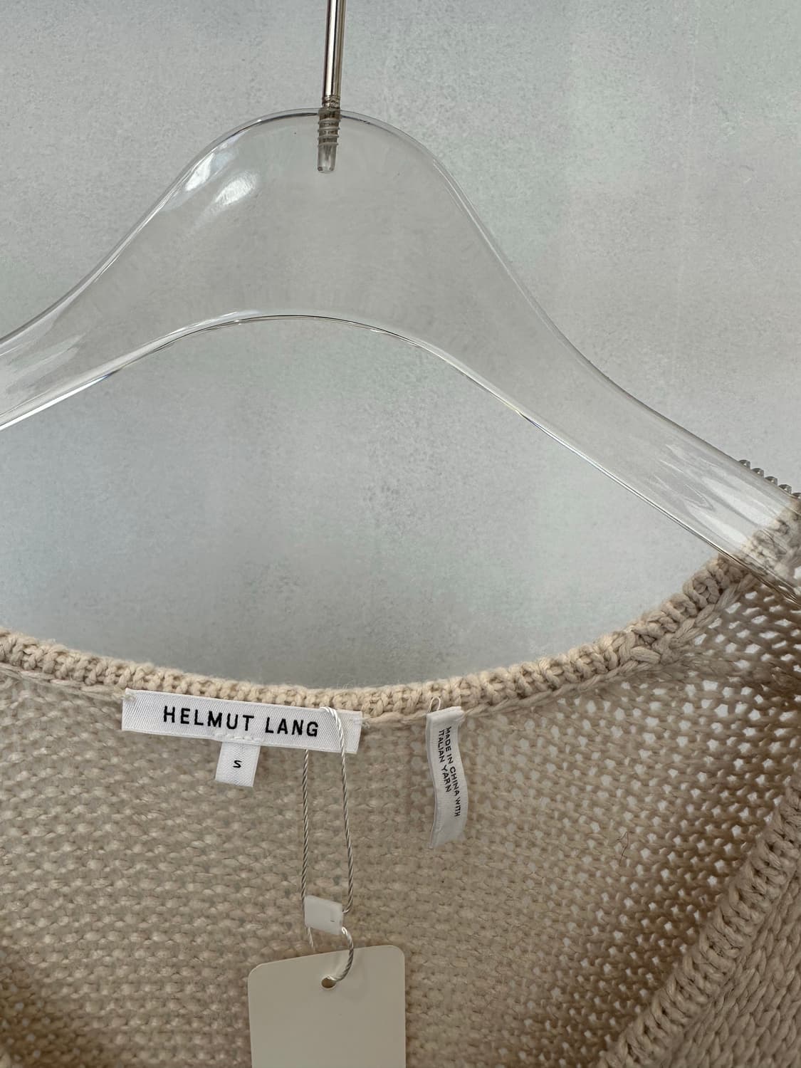 Helmut Lang Asymmetric Loose Fit Knit 상품이미지3