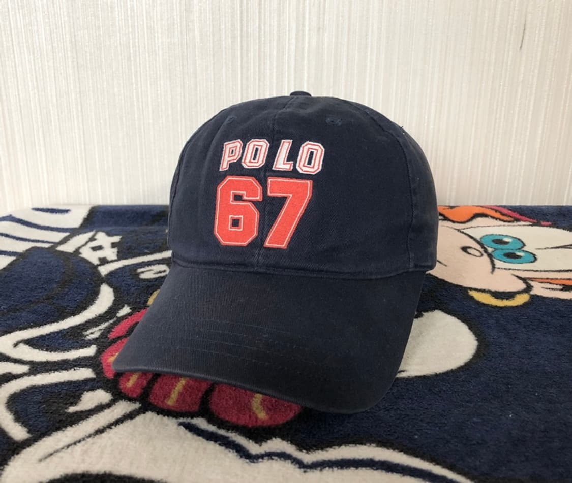 폴로(POLO)스포츠 모자/빅로고볼캡(네이비) 상품이미지1