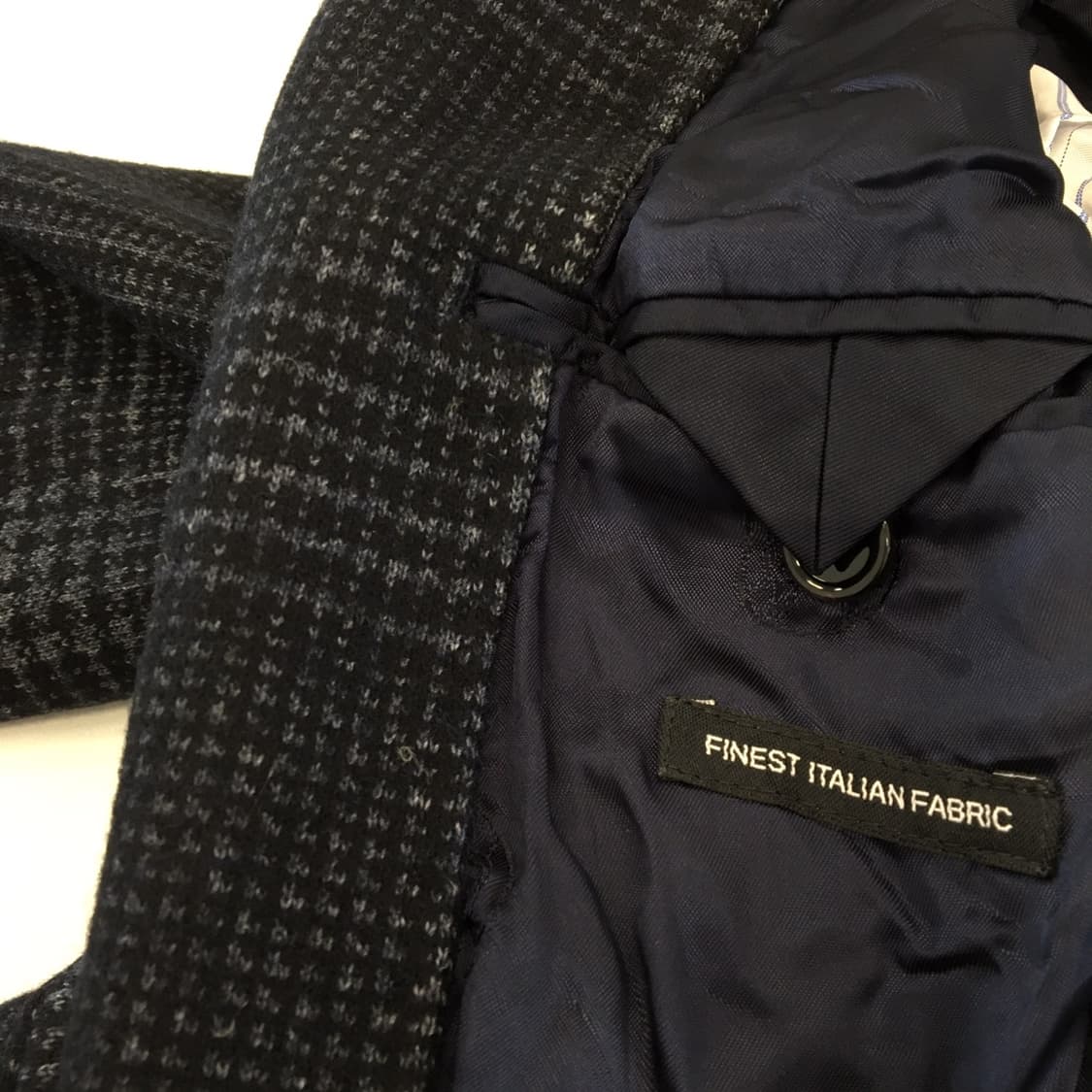 마시모두띠 이탈리안 울 체크코트 남성 95  상품이미지7