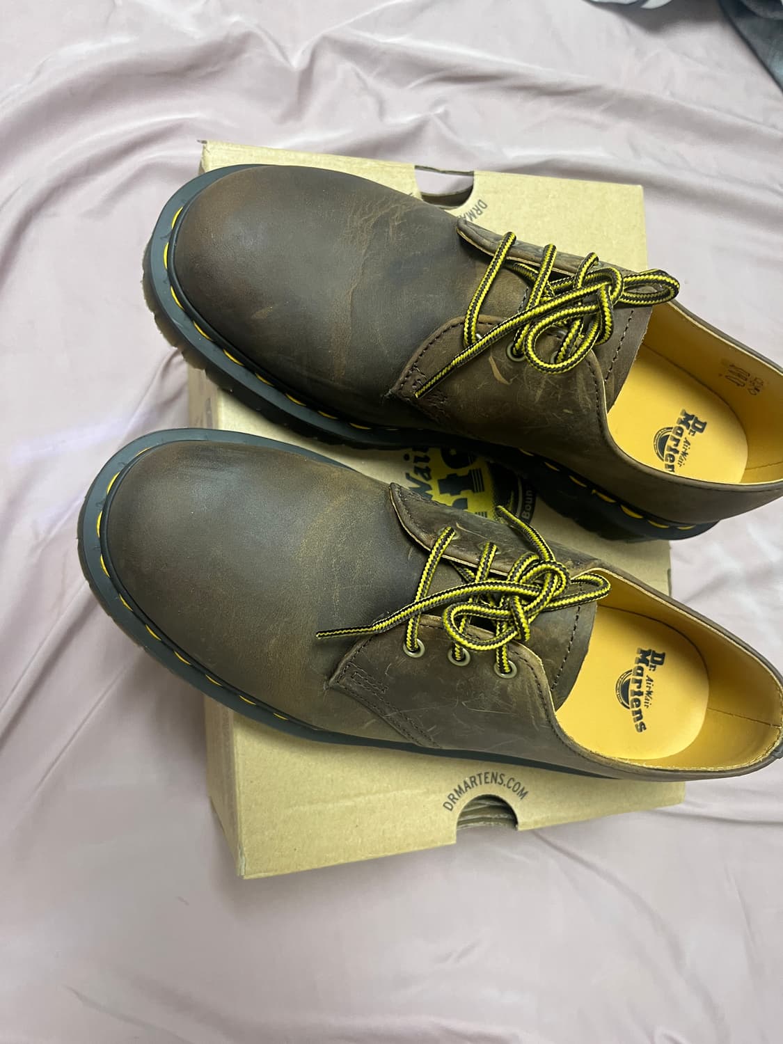 닥터마틴 1461 벡스 크레이지 홀스 다크 브라운 5k 상품이미지2