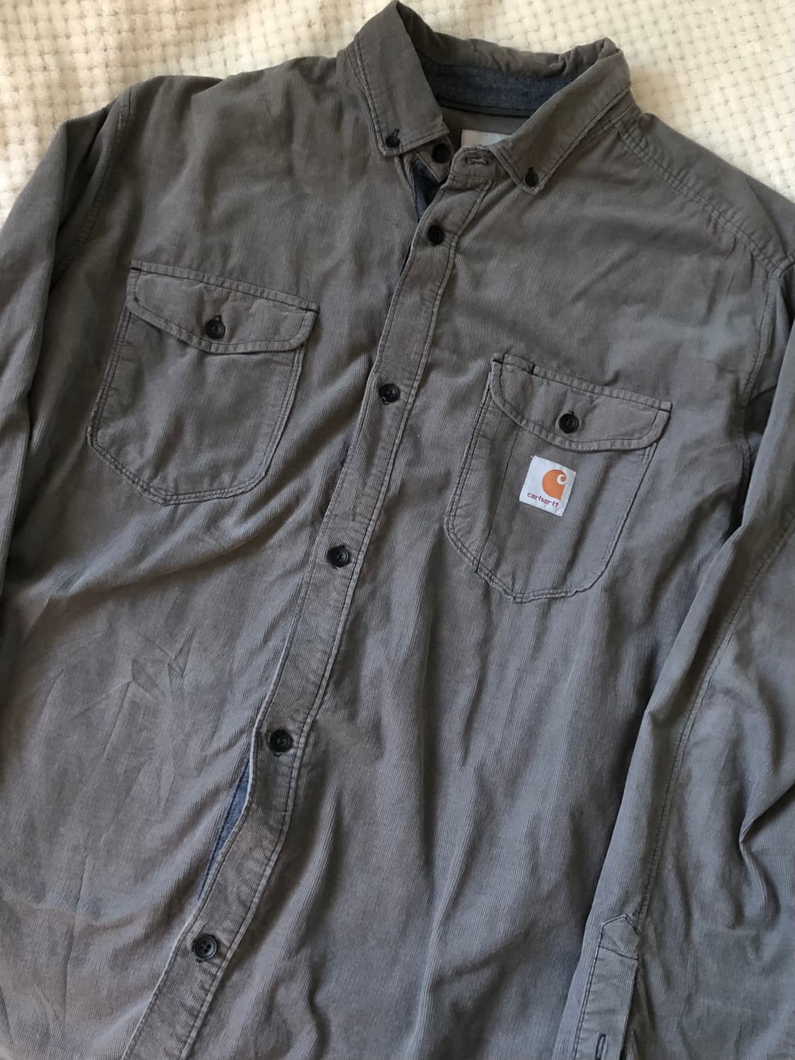 칼하트 코듀로이 오버핏 셔츠  상품이미지2