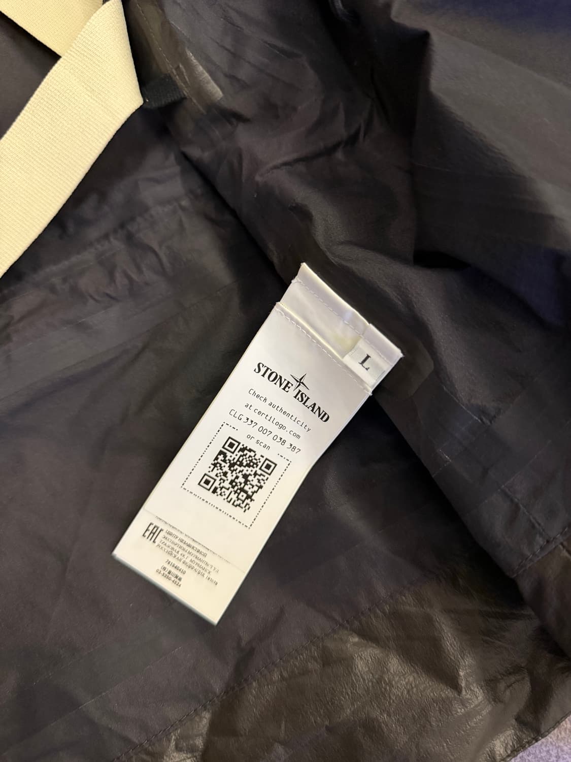 스톤아일랜드 쉐도우 프로젝트 프로텍티브 고어텍스 자켓 상품이미지6