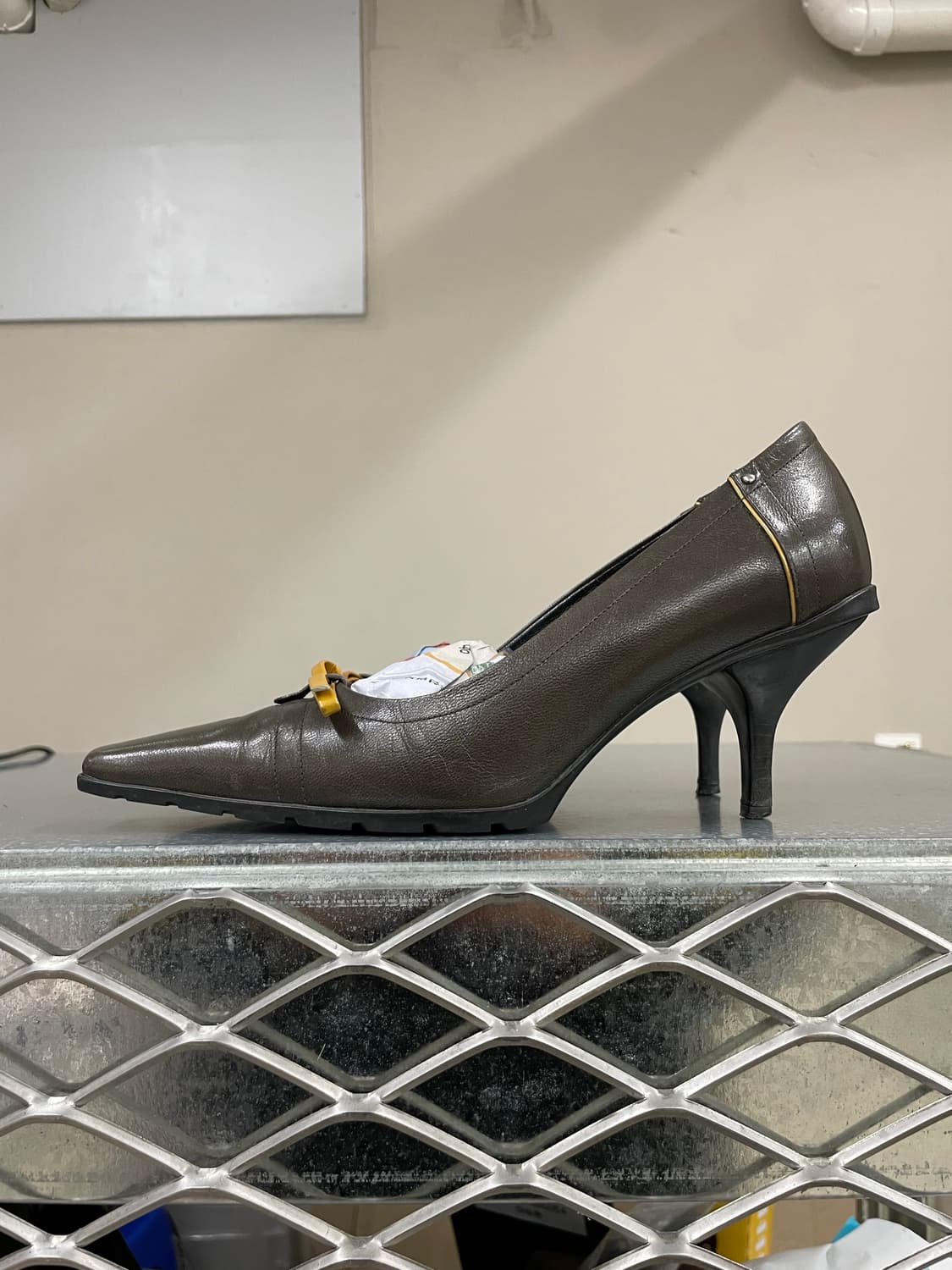 프라다 레더 펌프스 35 (gr-4682) 상품이미지1