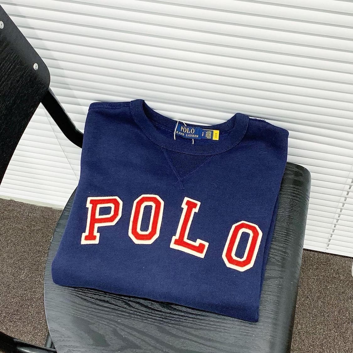 폴로 랄프로렌 네이비 빅로고 스웻셔츠  상품이미지1
