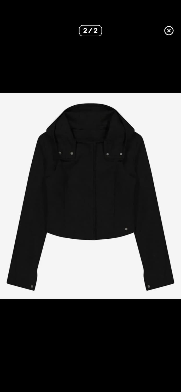 오호스 볼레로 울 자켓 블랙 상품이미지2