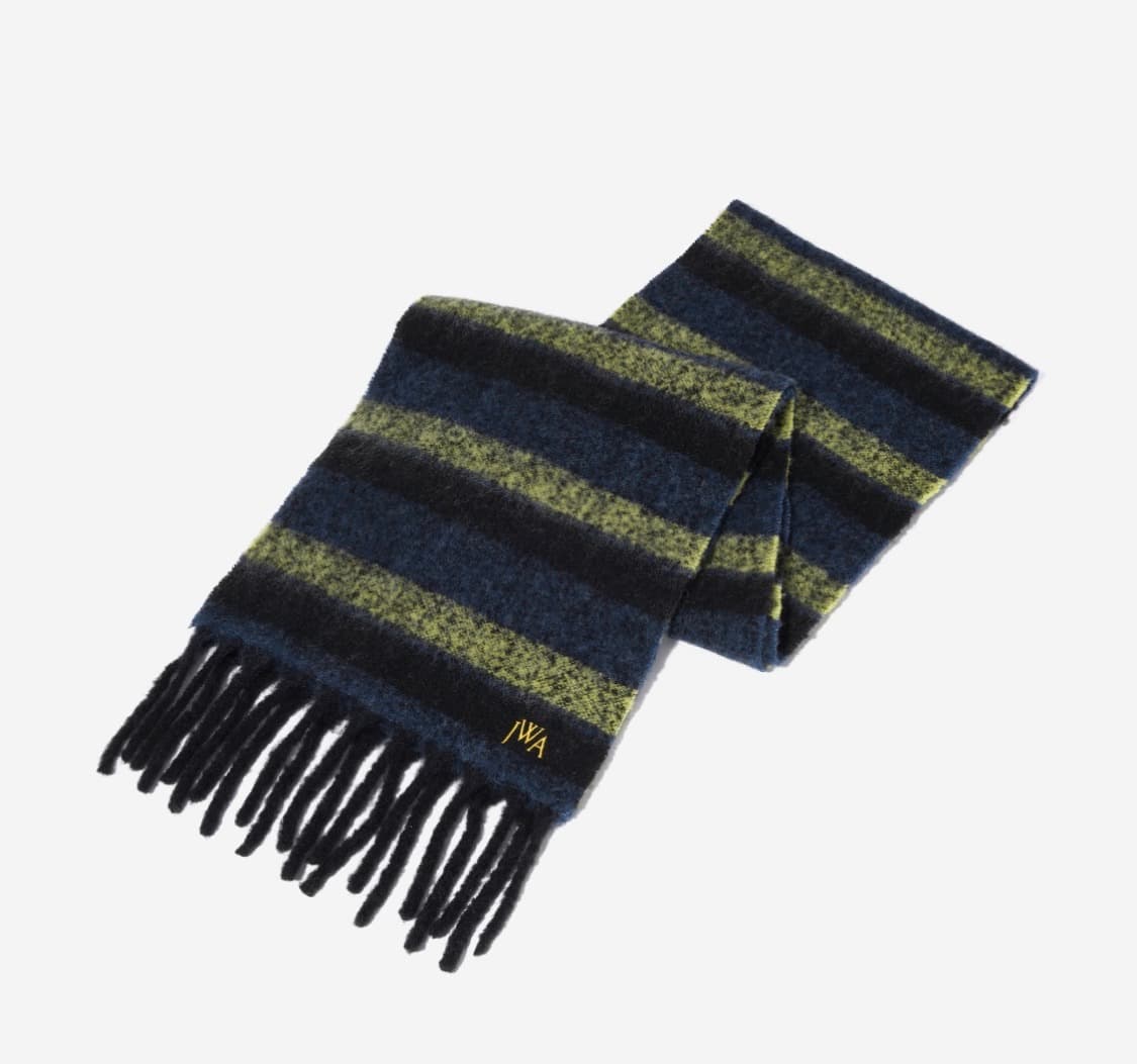 Uniqlo x JW Anderson Striped Scarf Blue 상품이미지1