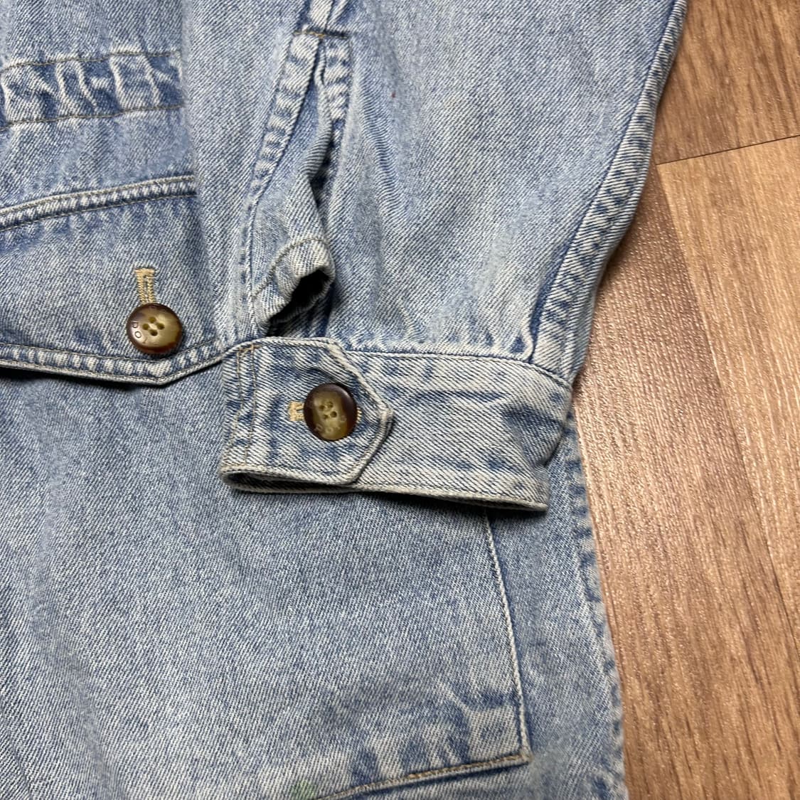 빈폴 데님 사파리 코트 청자켓 00's 상품이미지9