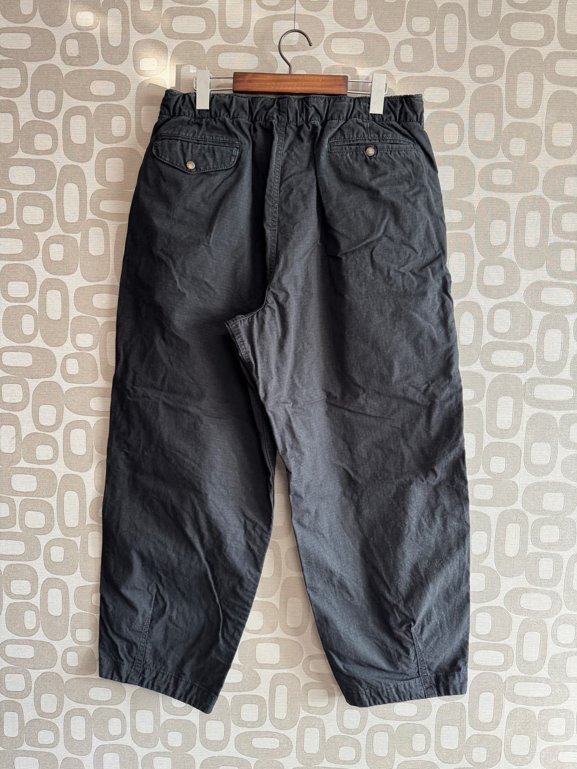 OUTSTANDING 아웃스탠딩 립 스트링 팬츠 L 상품이미지3