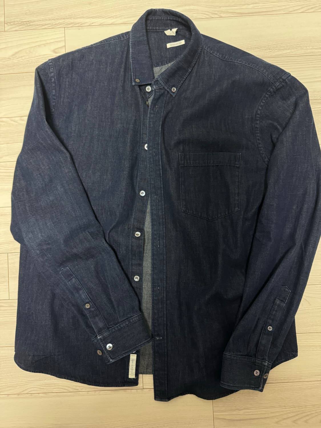 아르켓 데님셔츠 진청 54(105느낌) 상품이미지1