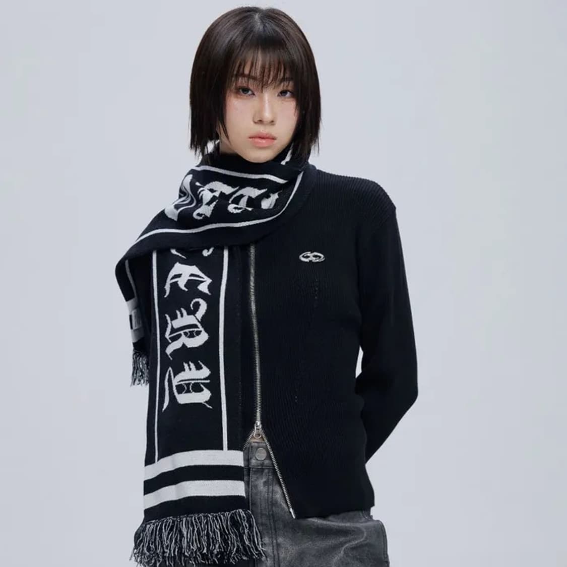 가터갤러리 로고 머플러 목도리 상품이미지1