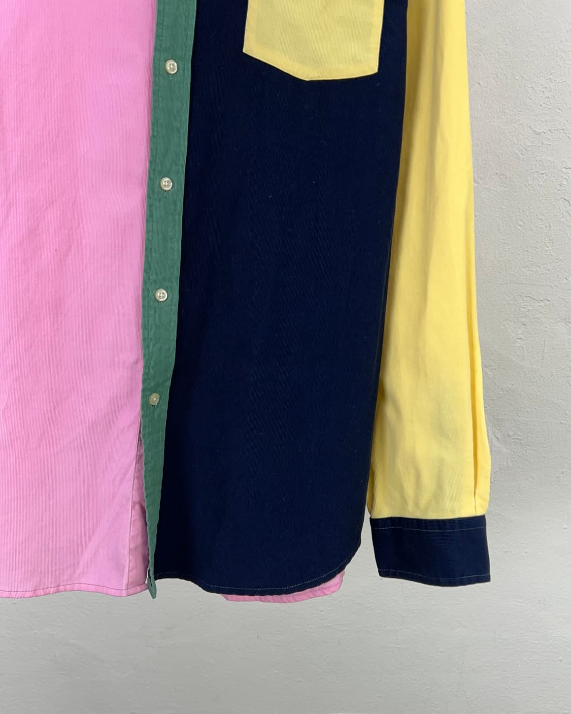 랄프로렌 컬러 블락 버튼다운 멀티 셔츠 상품이미지5