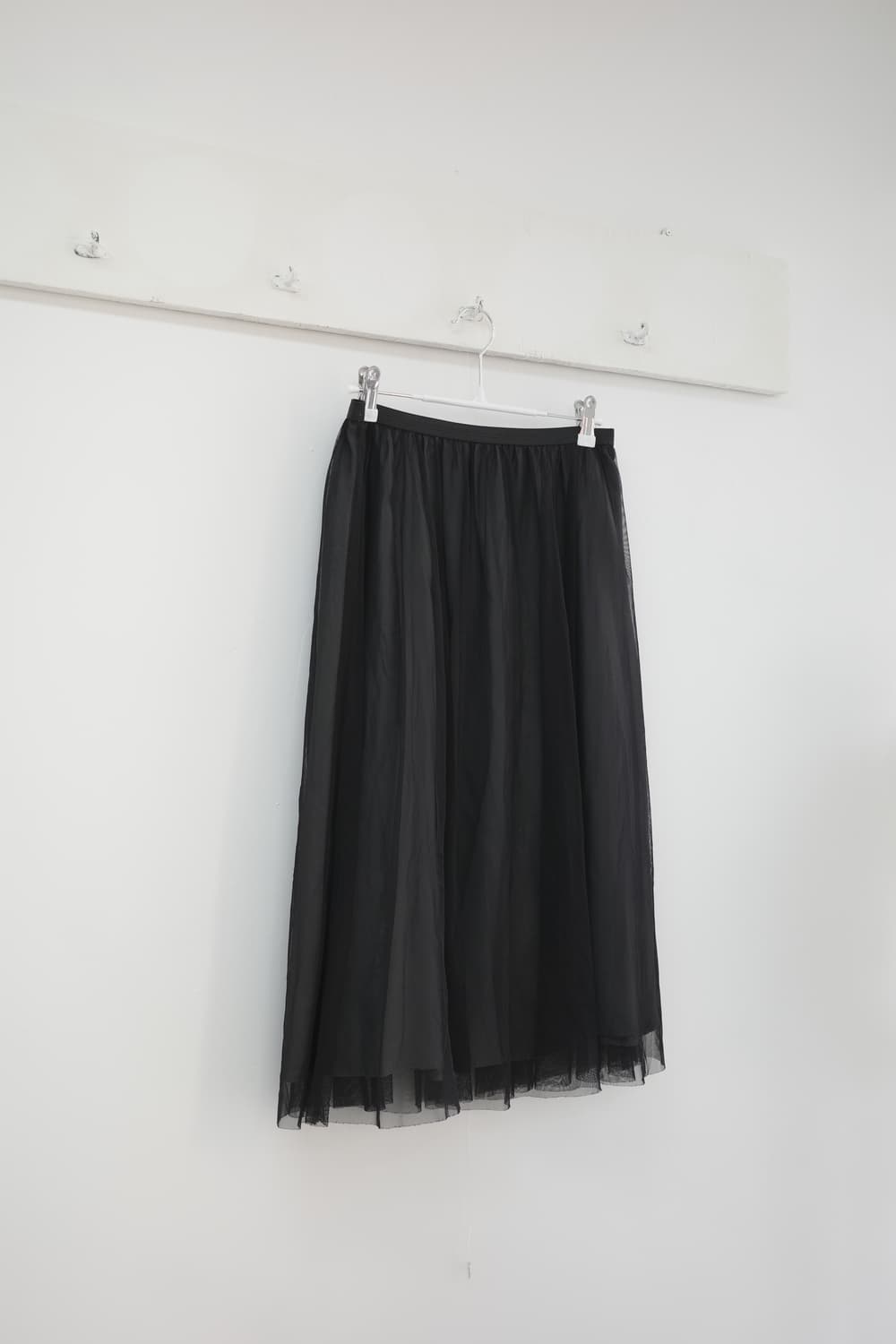Sha black skirt 상품이미지3