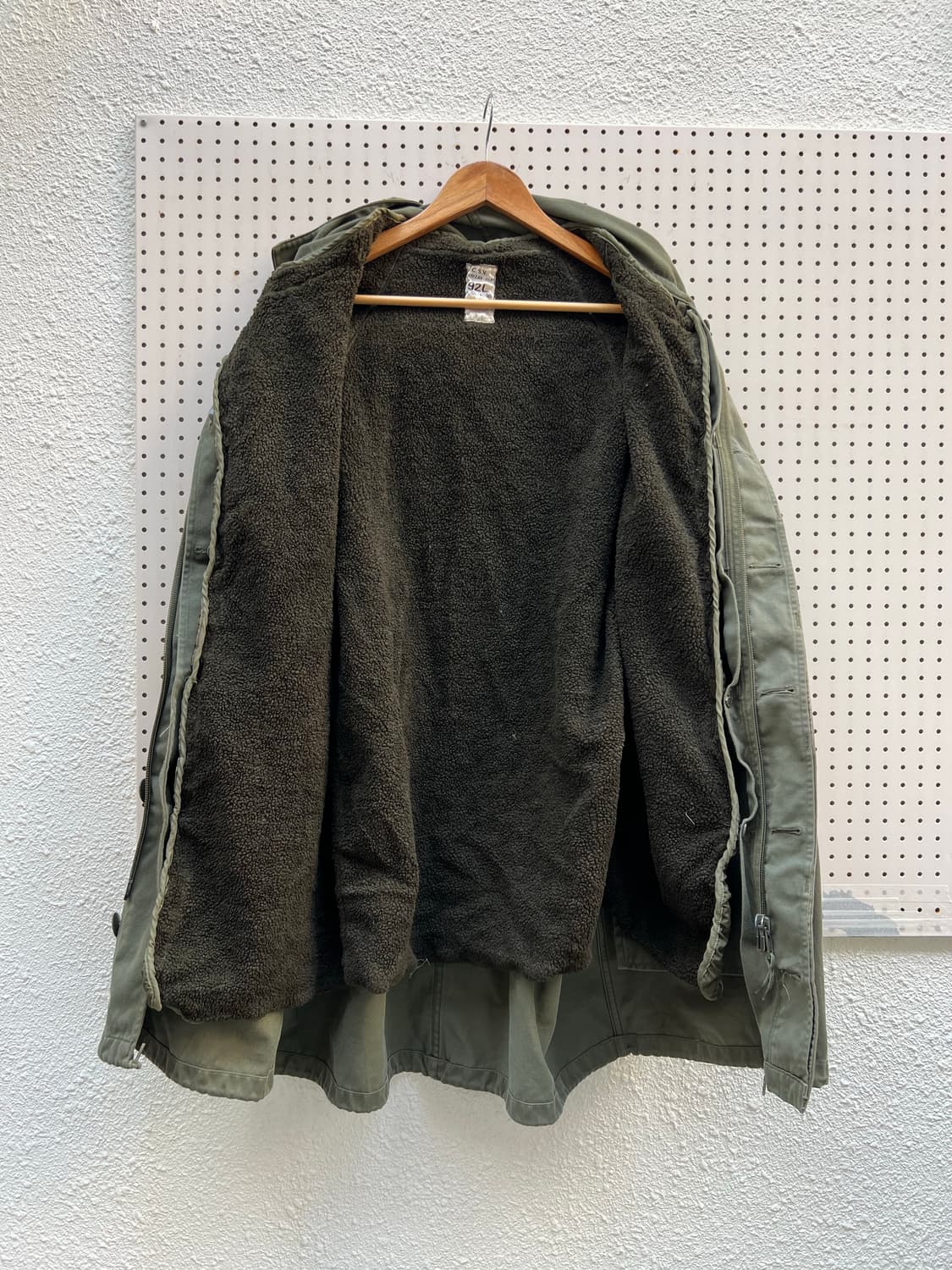 70s FRENCH ARMY M-64 오리지널 개파카 모즈파카 상품이미지10