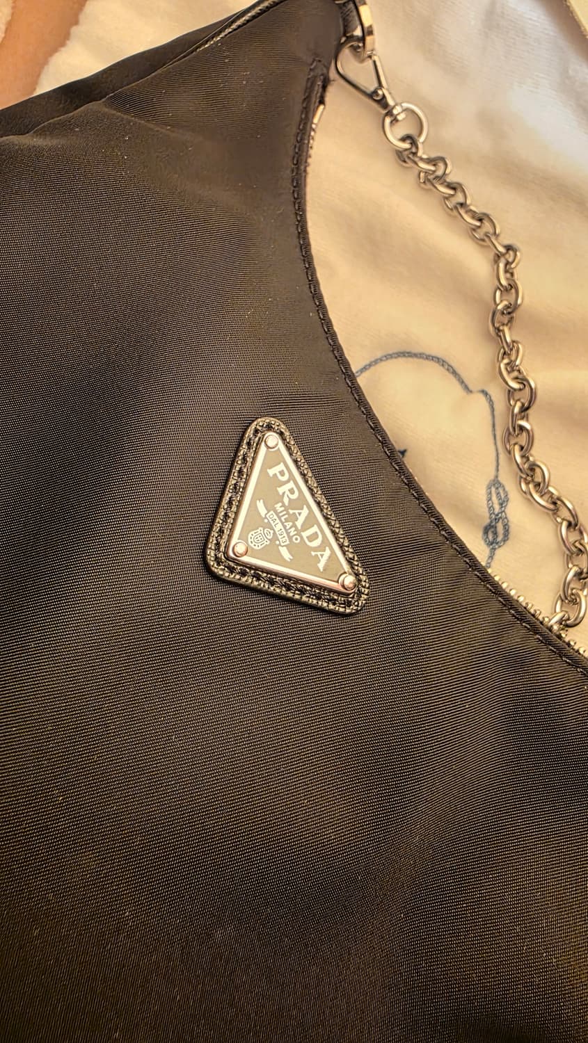 25년 구매 프라다 리나일론 테수토 호보백 상품이미지9