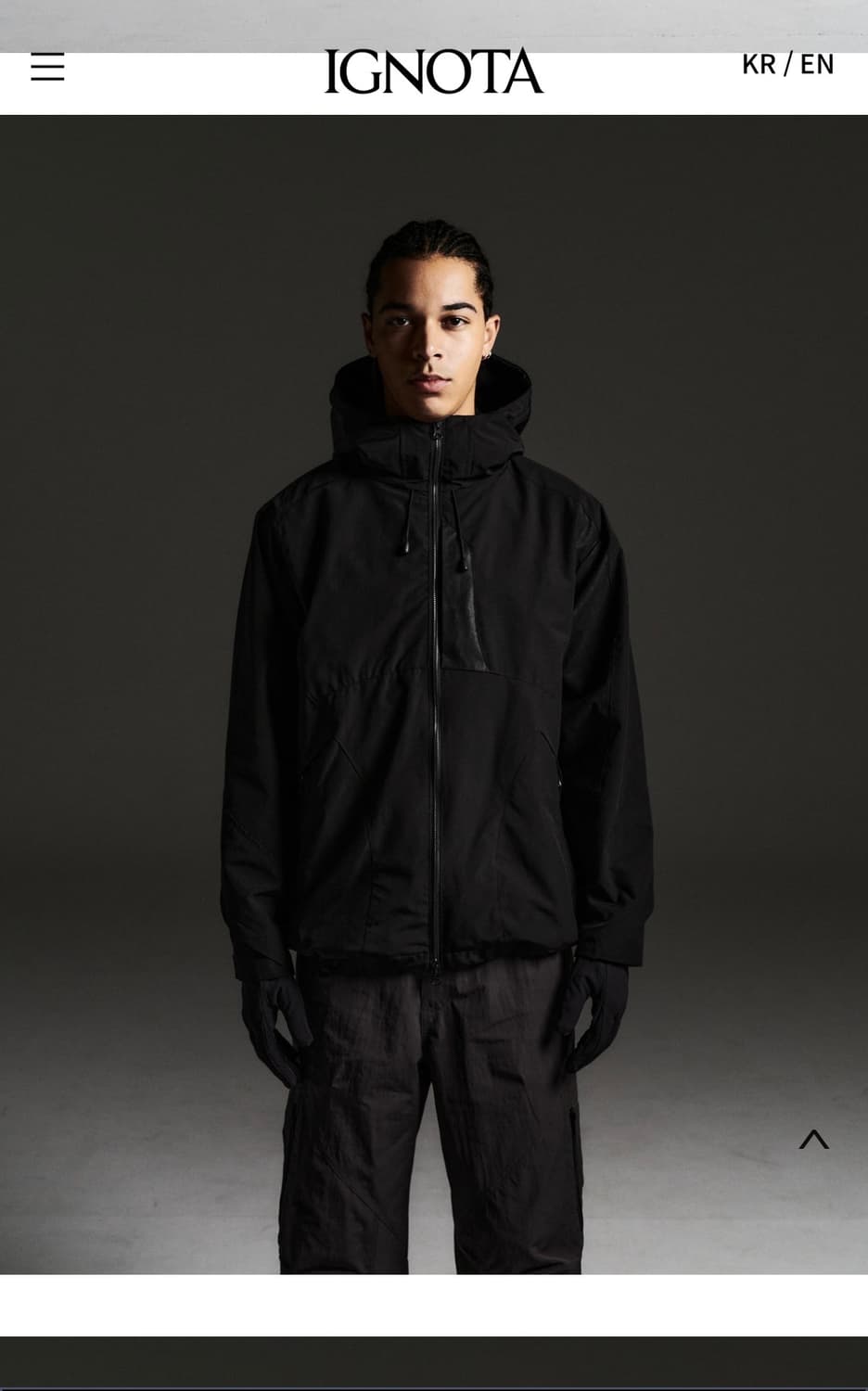 이그노타 CORE:8 EXPLORER SHELL JACKET (BLACK 상품이미지4