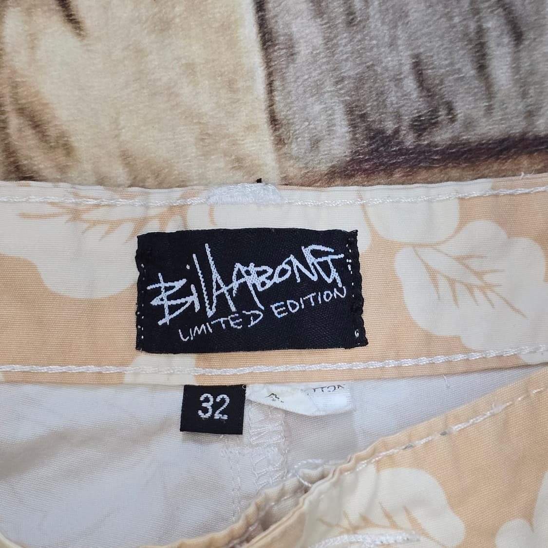 Vintage billabong 리미티드 에디션 카고 숏팬츠 32 상품이미지3