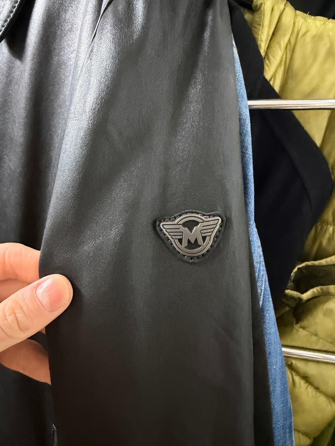 Vintage Matchlesslondon Leather jacket L 상품이미지2