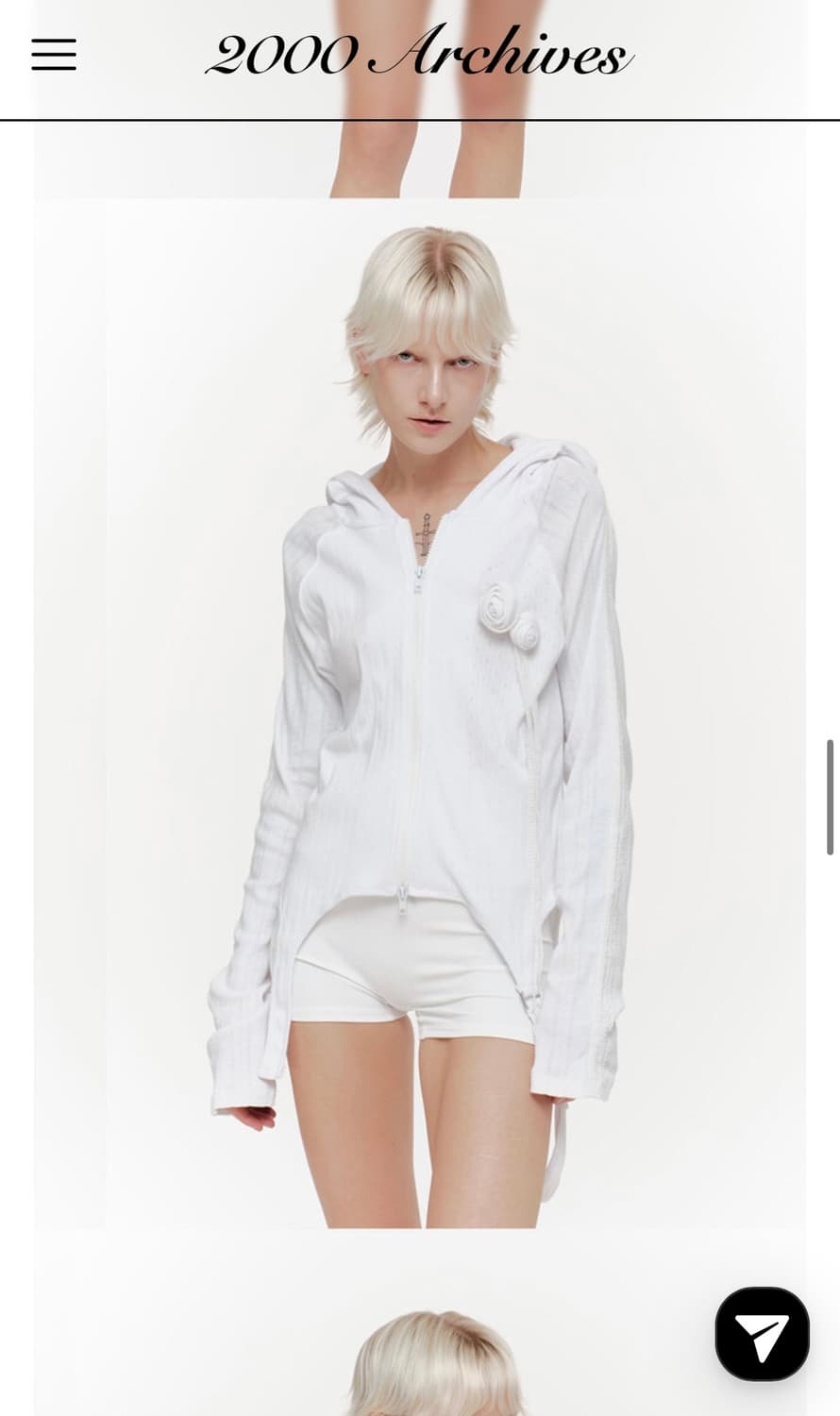 2000 아카이브 후드집업 상품이미지2