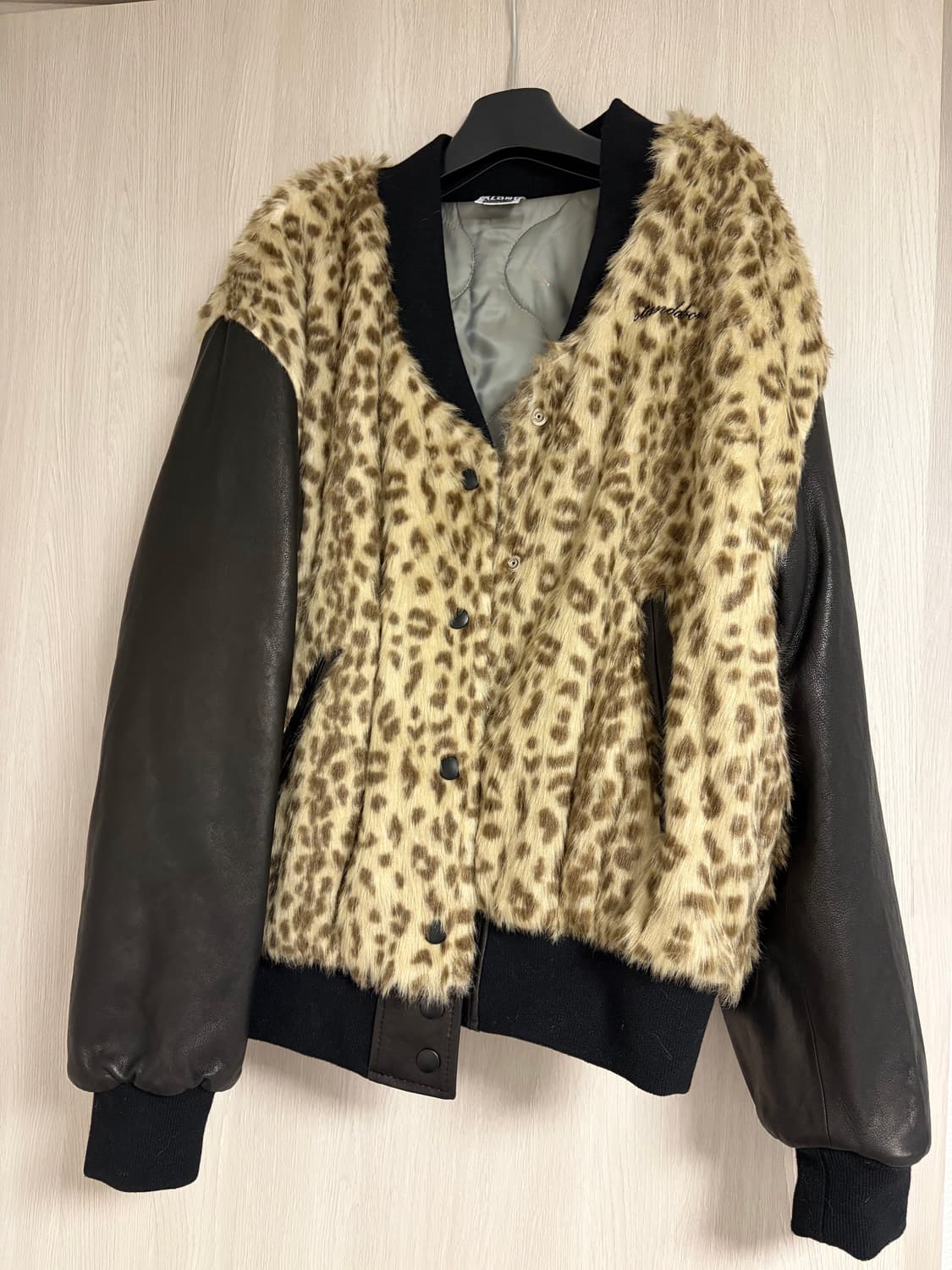 Standalone 레오파드퍼자켓 상품이미지5