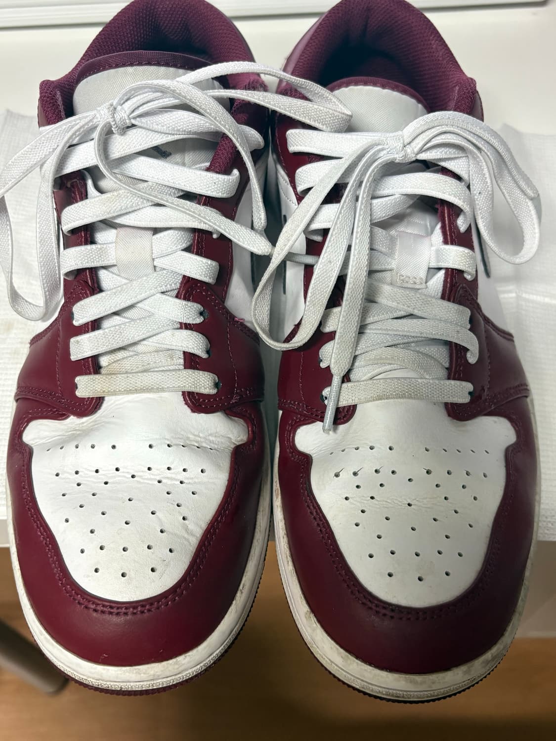 조던 1 로우 체리우드 레드 상품이미지2