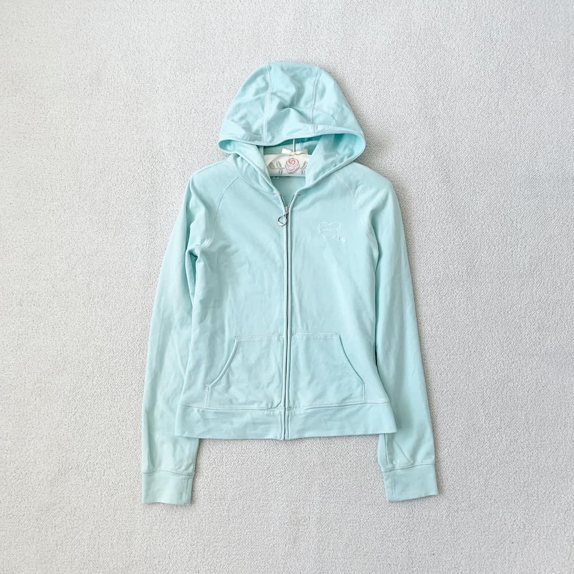 버버리 물민트 하트로고 후드집업 상품이미지2