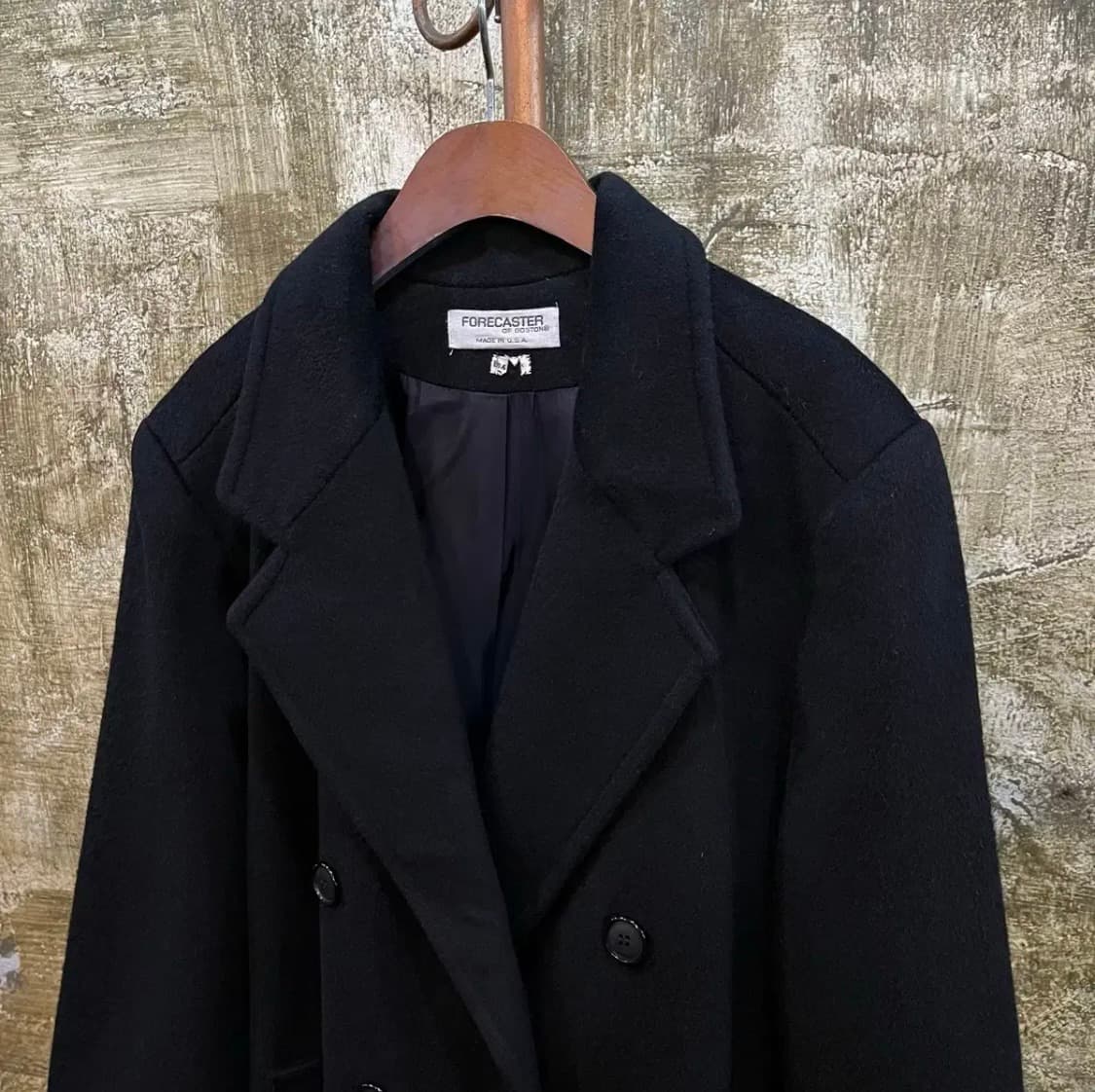 90s US빈티지 울 코트 상품이미지2