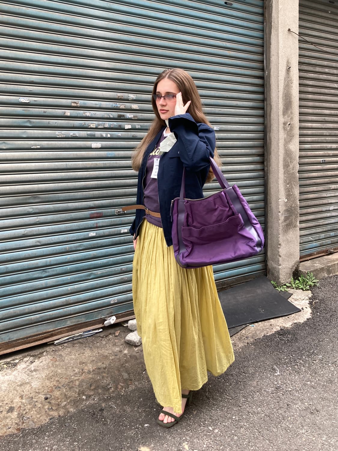 Adidas 퍼플 링거티 상품이미지5