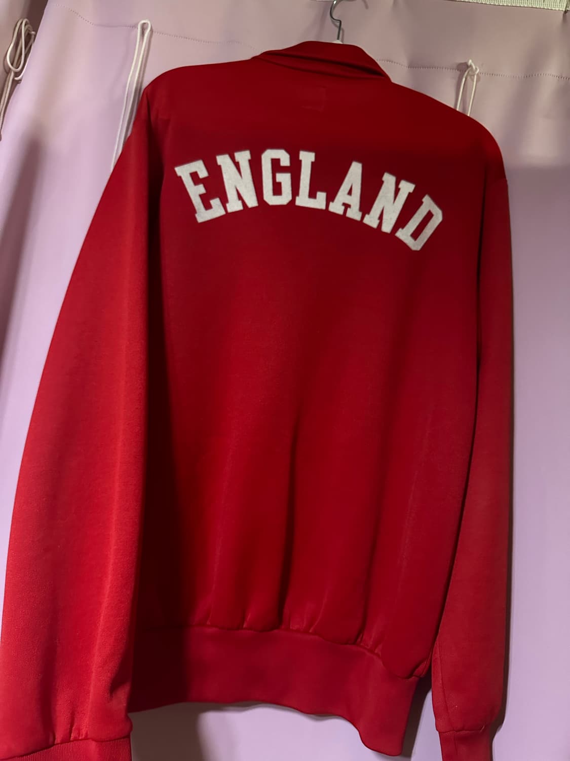 아디다스져지 아디다스 잉글랜드 트랙탑 져지 아디다스 레드 국대 피파 상품이미지2