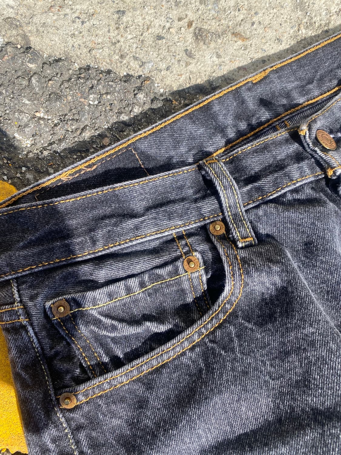 리바이스501XX 블랙진 32in 상품이미지5