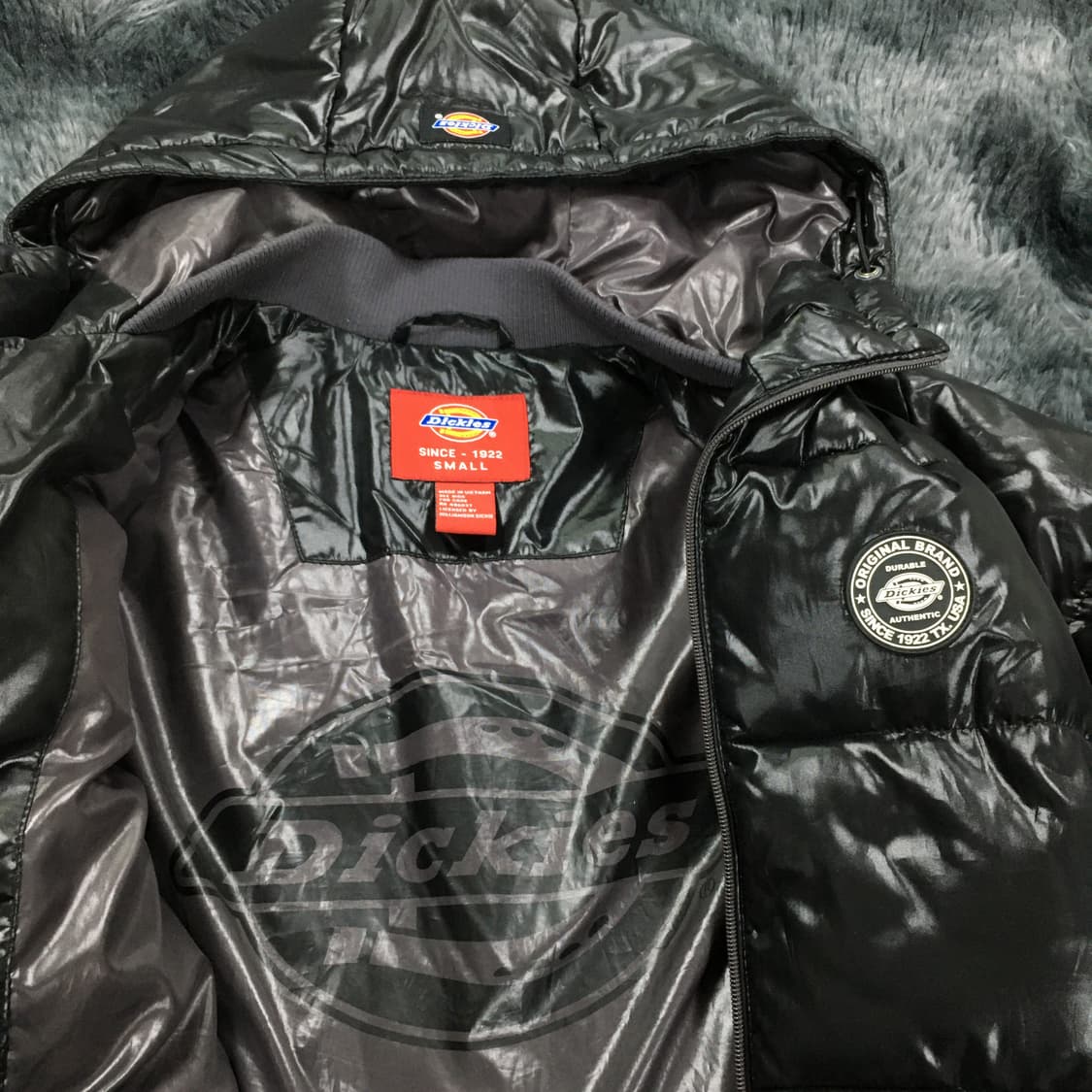 투티/0264 디키즈 1922 오리지널 패딩 y2k 글로시 올드스쿨 샤인 상품이미지4