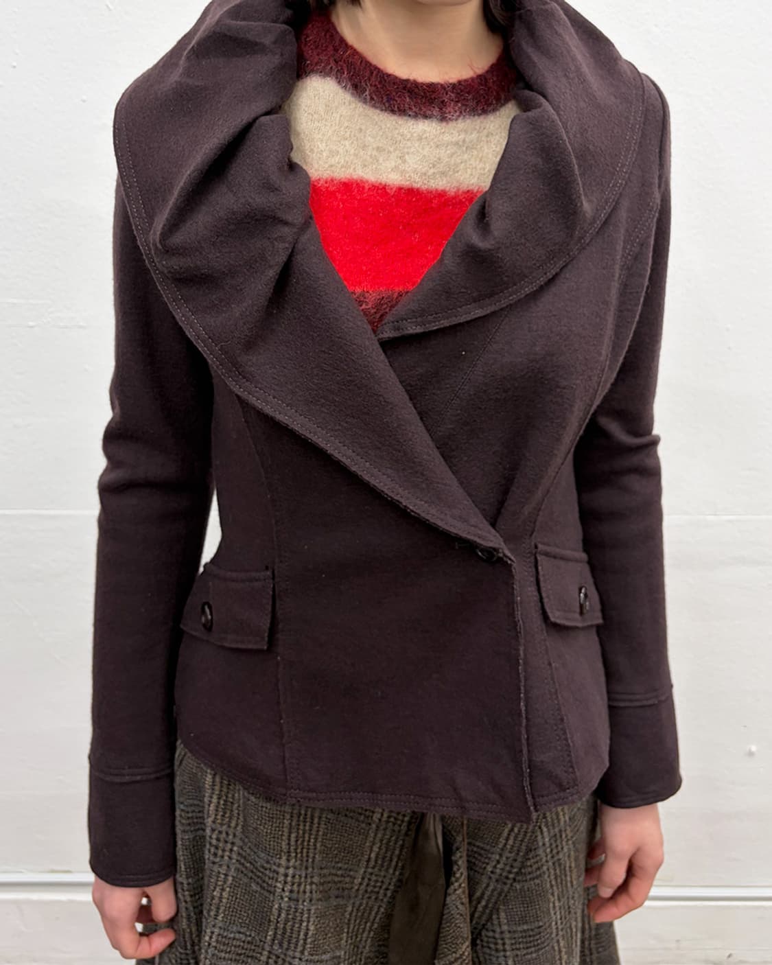 빈티지 프릴 칼라 자켓 상품이미지4