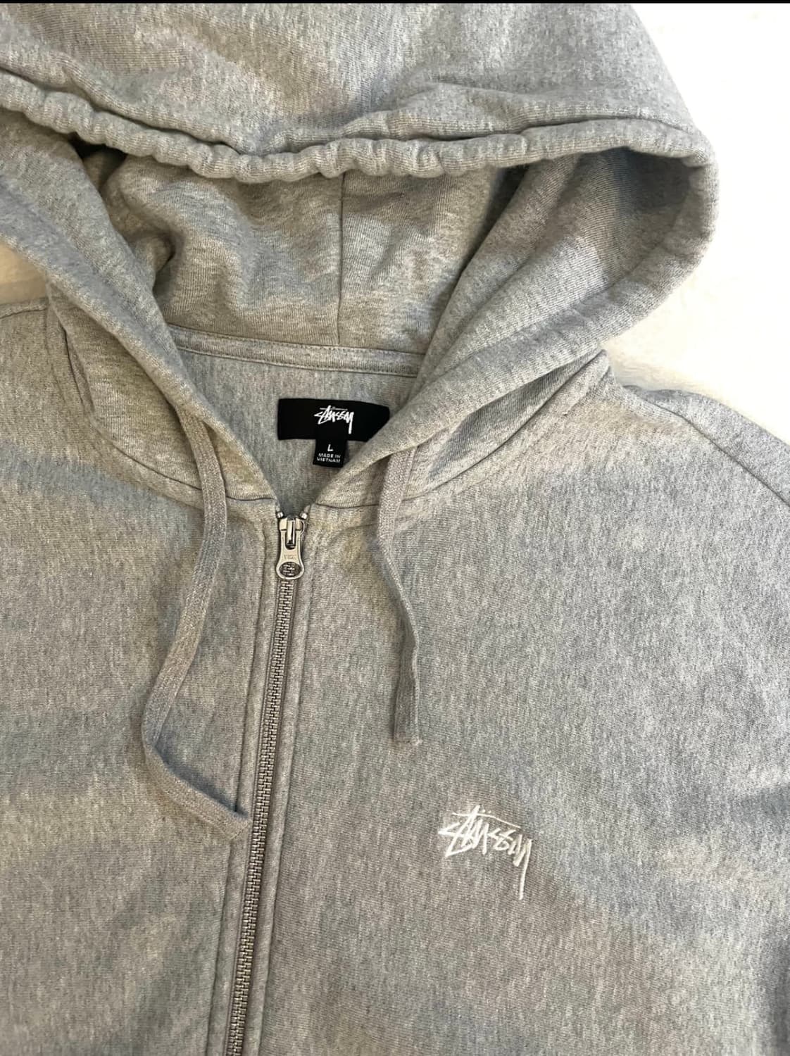 스투시 오버다이드 후드집업 L 상품이미지3