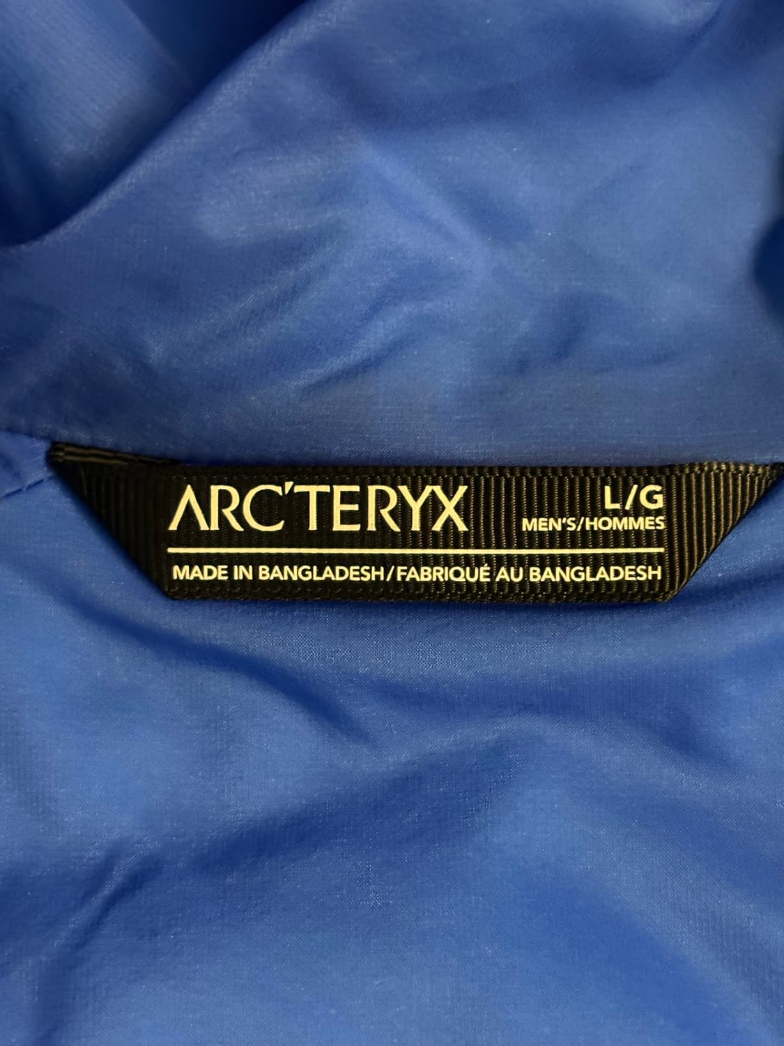 아크테릭스 아톰 LT 후디 블루 L 상품이미지3