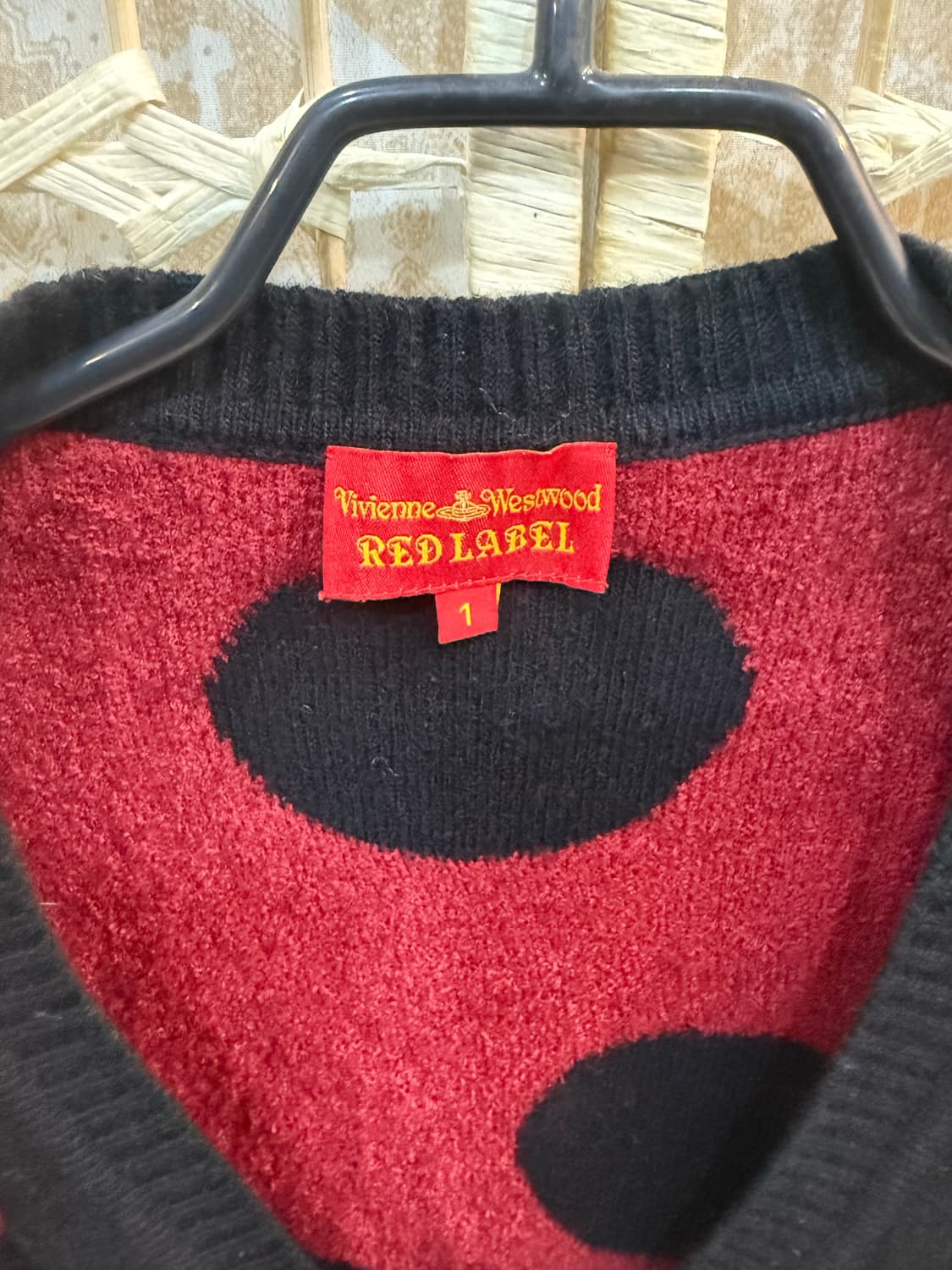 1/55-66 정품 비비안웨스트우드 가디건 팝니다 상품이미지2