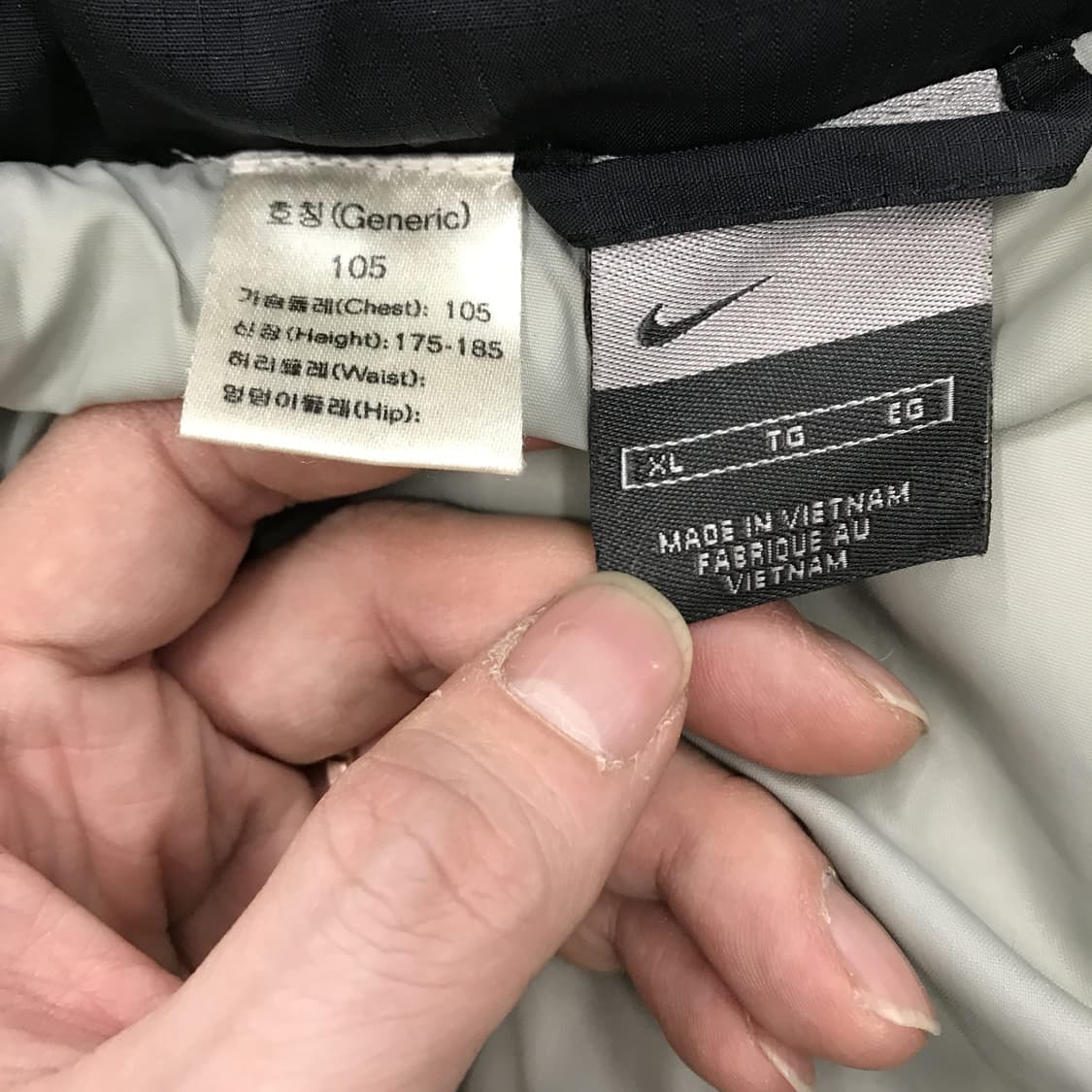 나이키 00s 대장급 덕다운 롱패딩 [XL]  상품이미지3