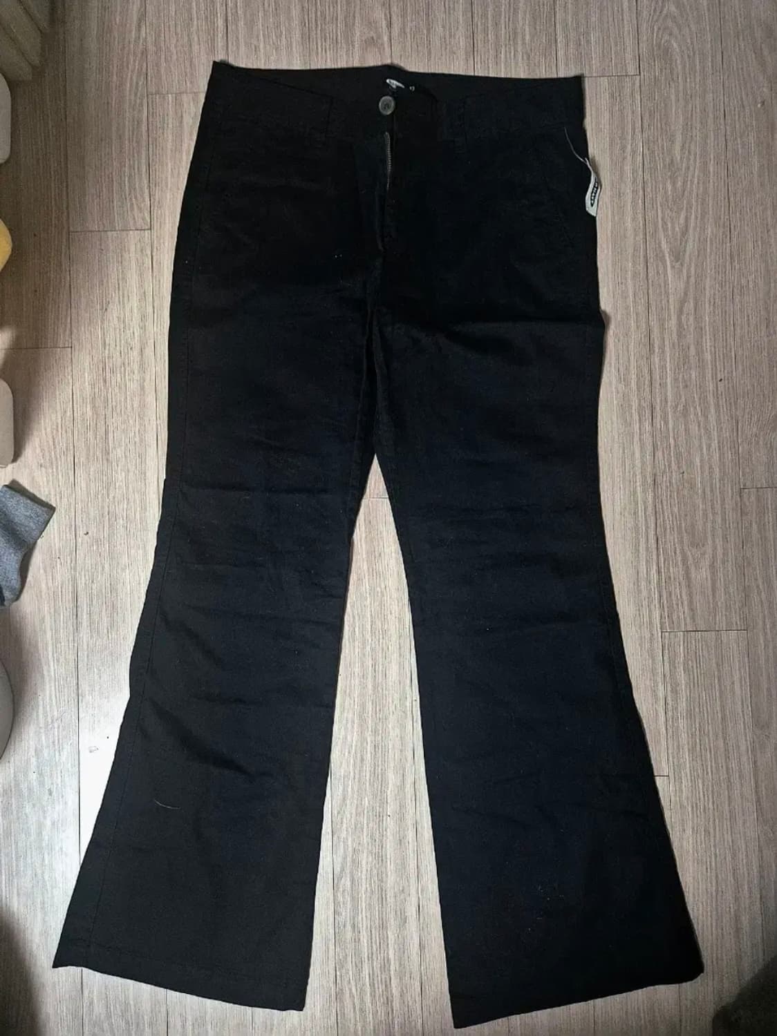 올드 네이비 블랙 플레어 팬츠  새상품 상품이미지1