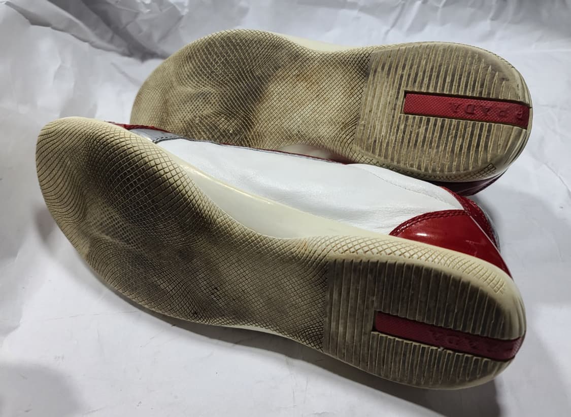 프라다 가죽스니커즈  7 1/2사이즈(260~265) 상품이미지6