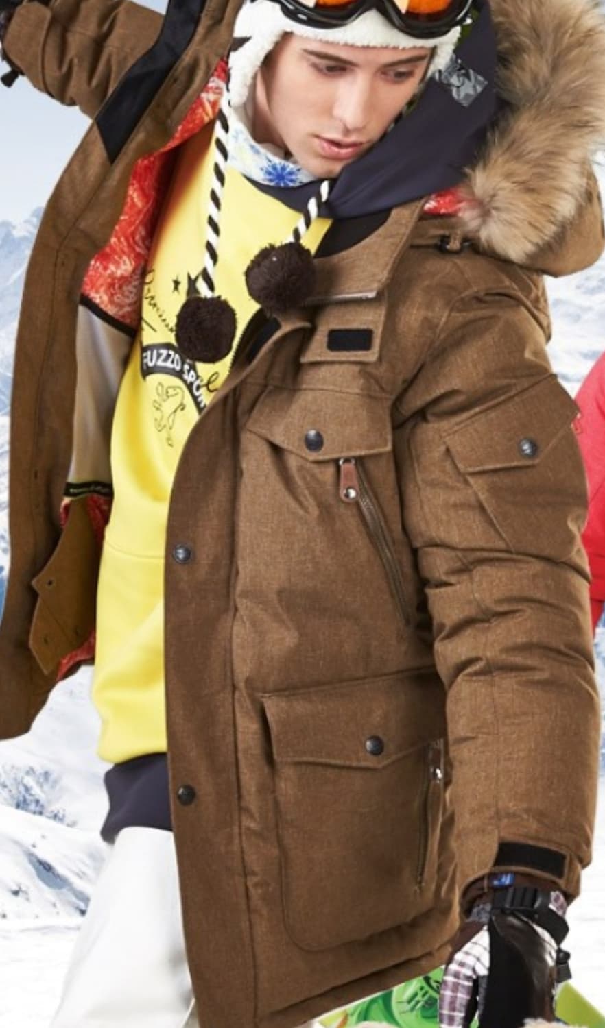 푸조 스키복 보드복 보드 스키 패딩 점퍼 자켓 거의 새옷 상품이미지9