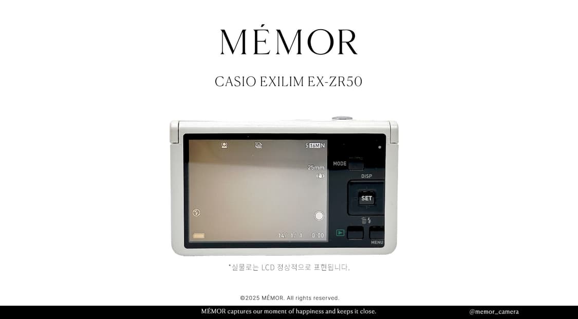 셀카디카🪞 CASIO EXILIM EX-ZR50 카시오 디카 작례O 상품이미지4