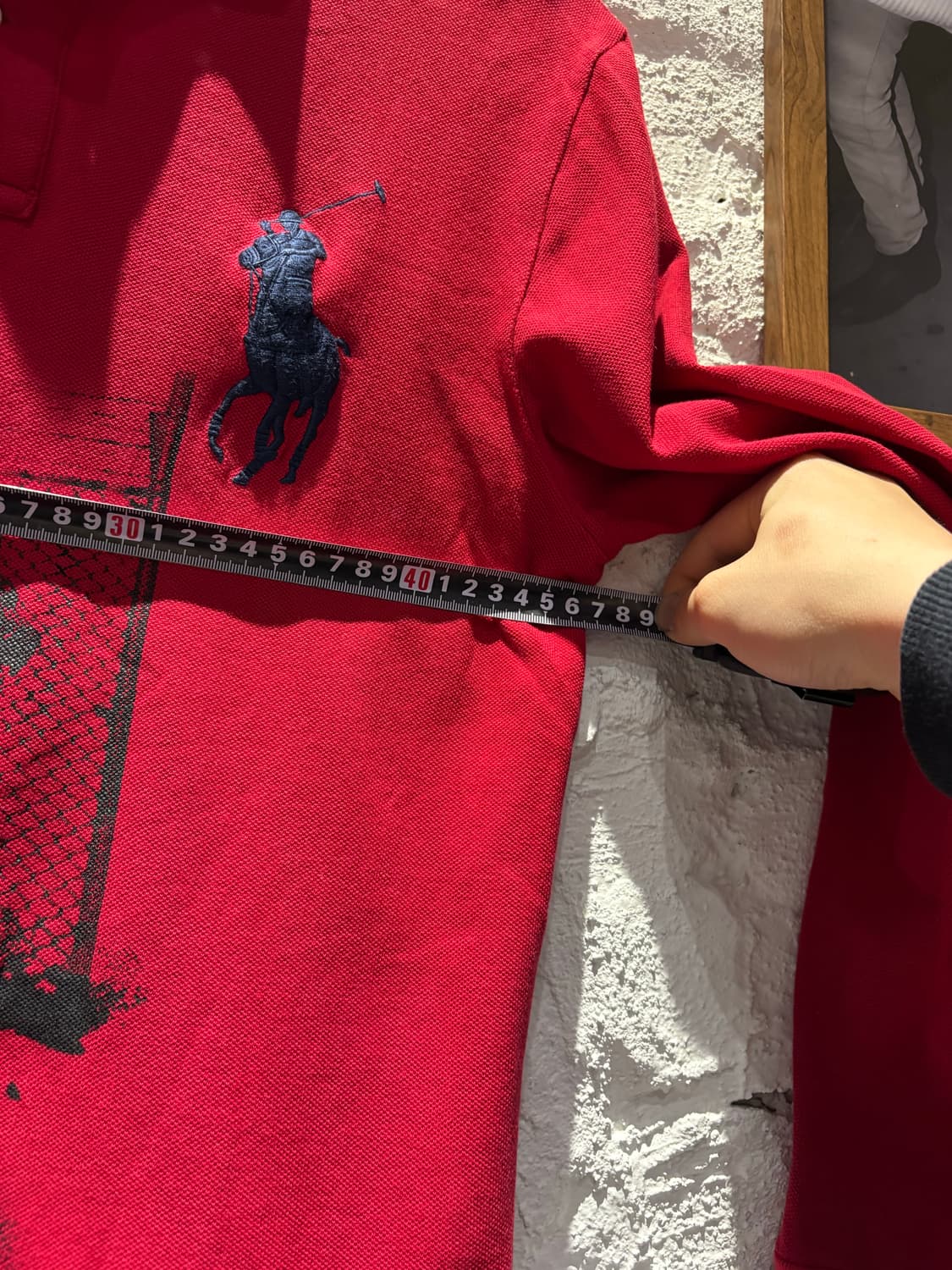 폴로 빅포니 프랑스 치프키프 커스텀 카라 슬리브 럭비티 상품이미지10