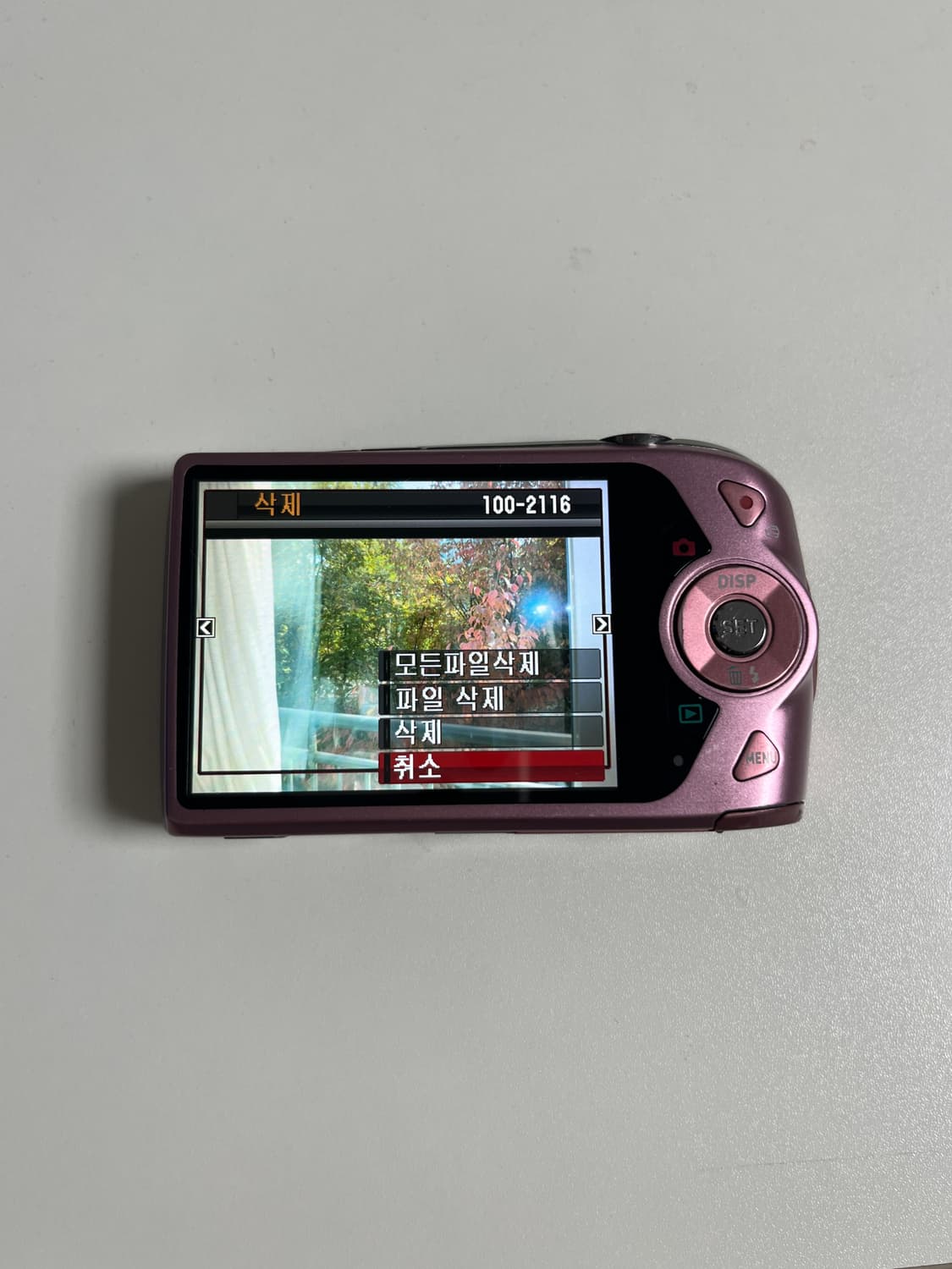 작례O 카시오 엑슬림 z2300 핑크 상품이미지2