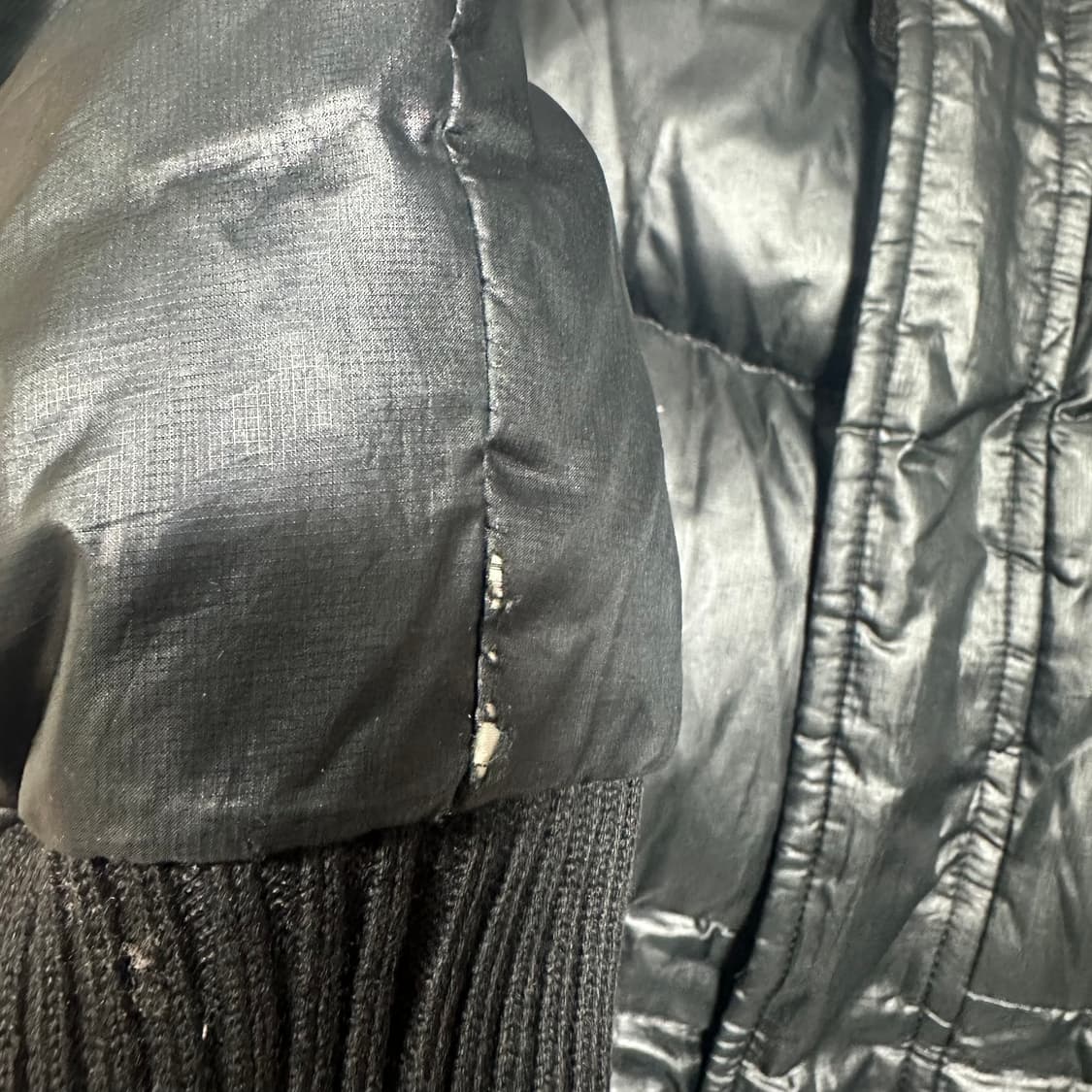 ✨ (바배) 컬럼비아 구스다운 블랙 패딩 상품이미지5