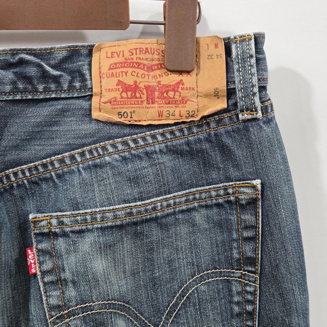 리바이스 501 데님팬츠 34/32 상품이미지4