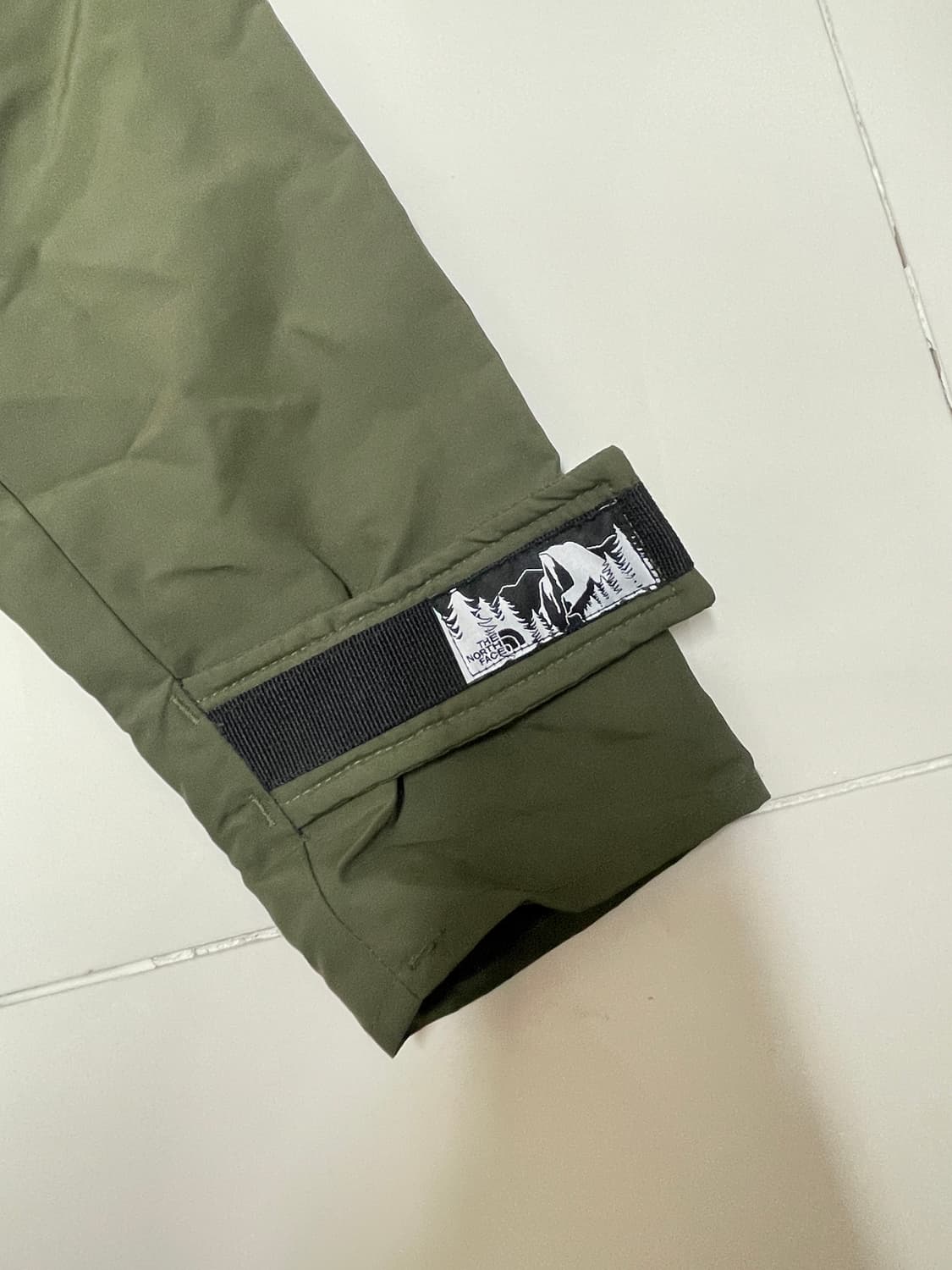 노스페이스 화이트라벨 여성 아웃도어 고어텍스 자켓 M 카키 상품이미지8