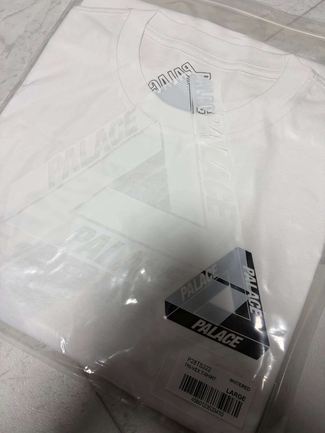 팔라스 트라이벡스 티셔츠 화이트 레드 - 25SS 상품이미지3