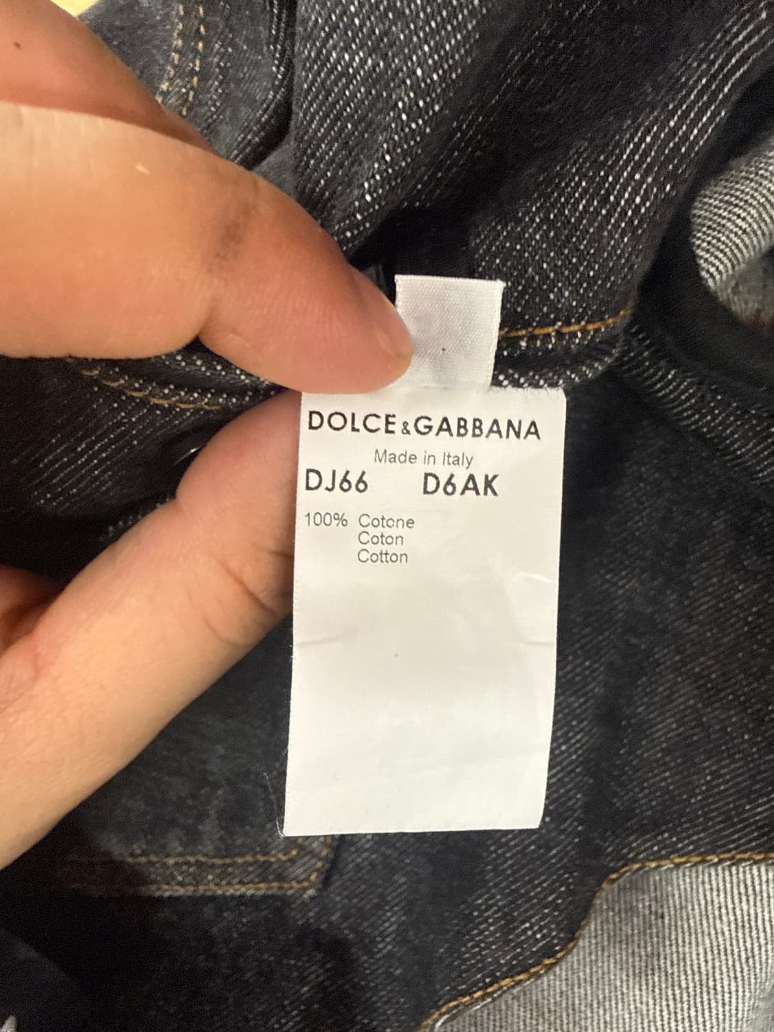 Dolce & Gabbana 데님 블레이저 자켓 상품이미지8