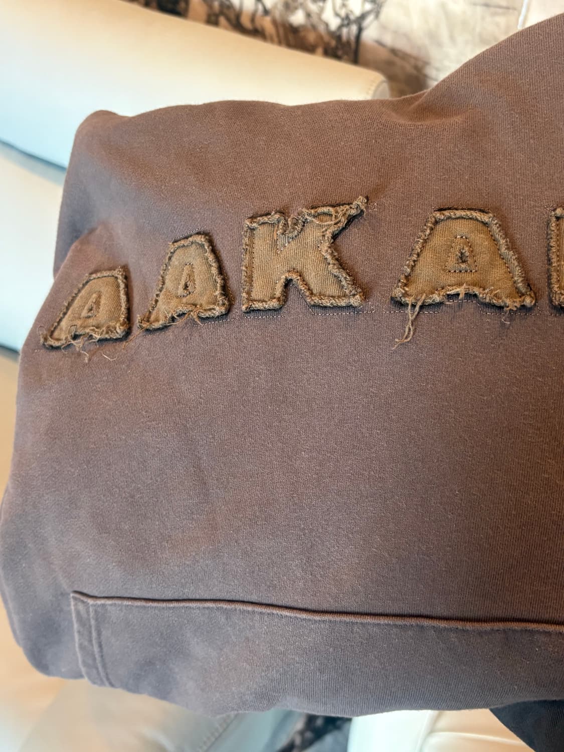 아캄 로고패치 후드티 상품이미지3