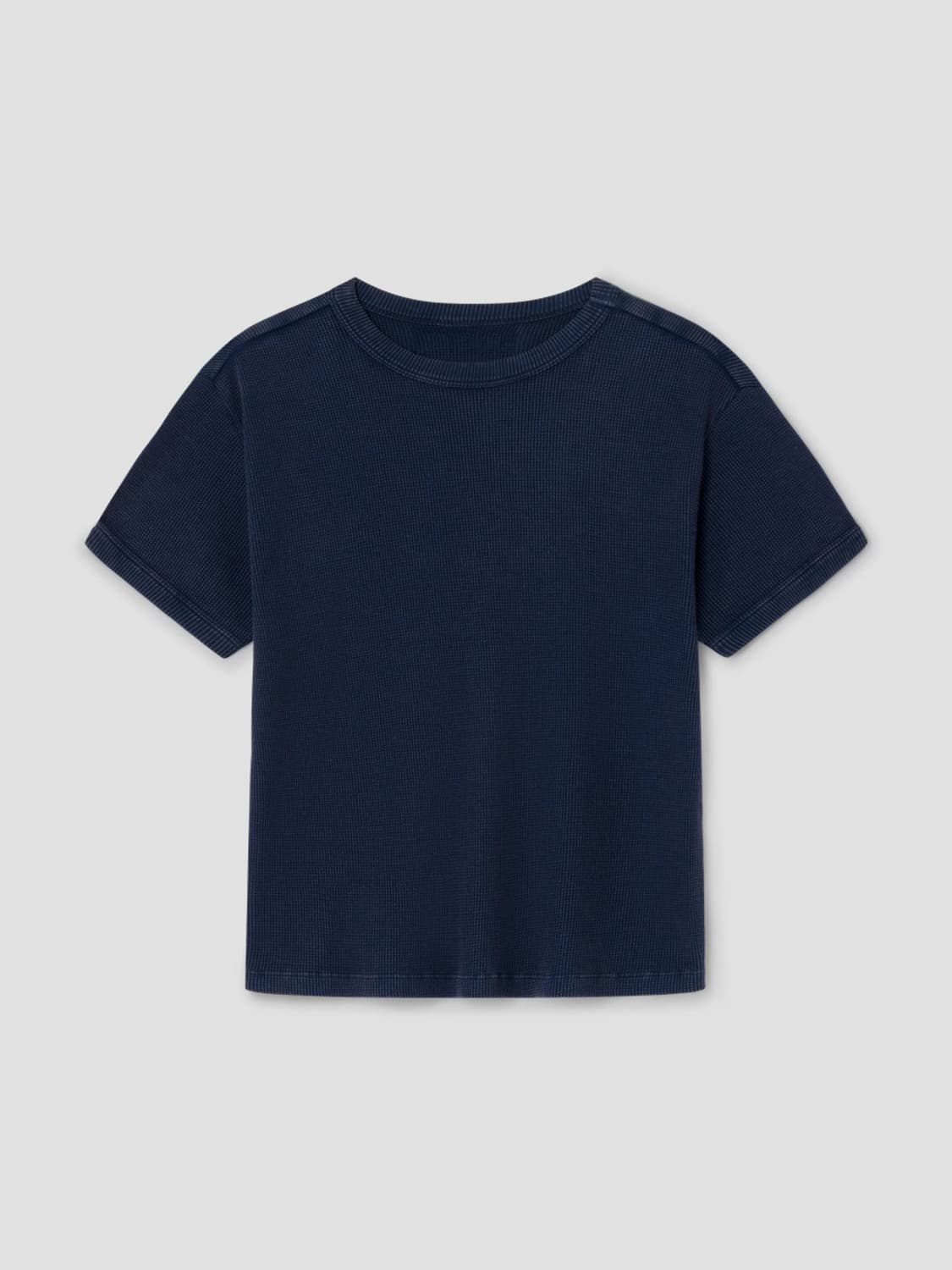 [XS,S,M]기마구아스 Max 와플 티셔츠/네이비 상품이미지7